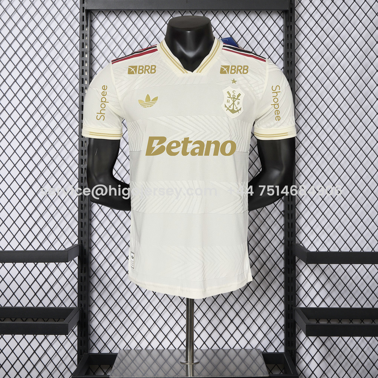 Higojerseys-Flamengo 25-26 Third Jersey With Sponsors - Player Version