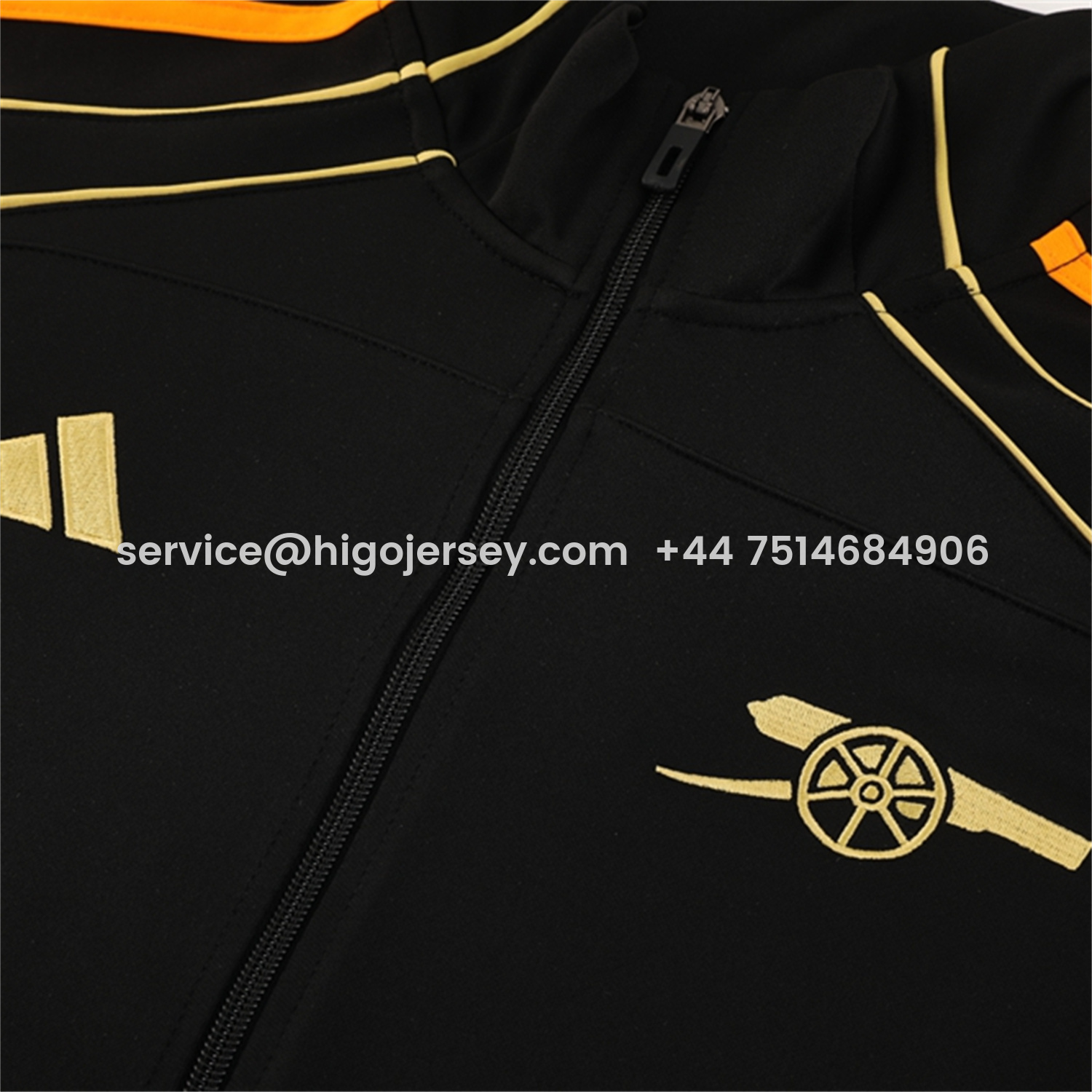 Higojerseys-Arsenal 25-26 NTS Urban Purist Jacket Training Tracksuit - Black Throwback Jackets & Pants