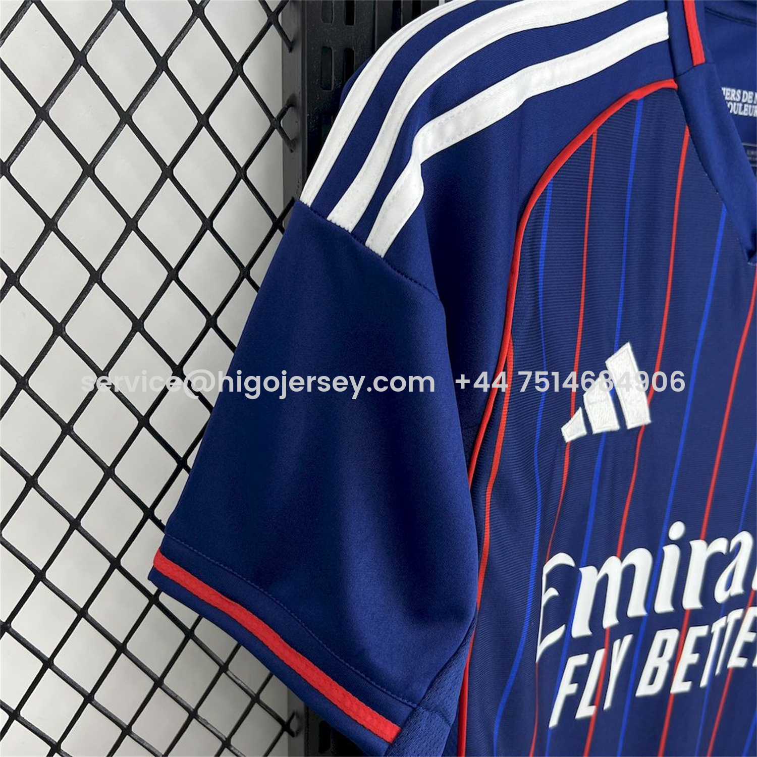 Higojerseys-Lyon 25-26 Away Jersey - Fans Version