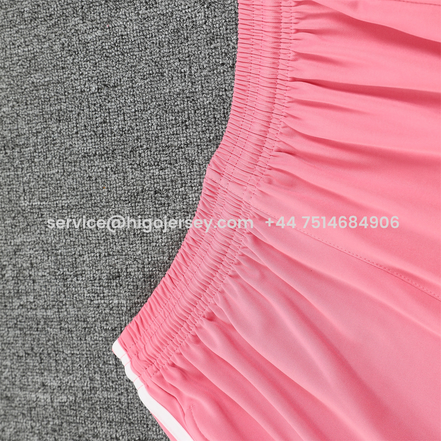 Higojerseys-INT M.A.M 25-26 Short-Sleeve Training Set - Pink Top & Pink Shorts