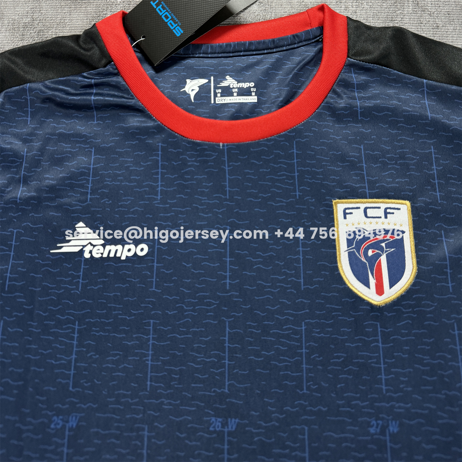 Higojerseys-Cabo Verde 2026 Home Blue Jersey - Fans Version