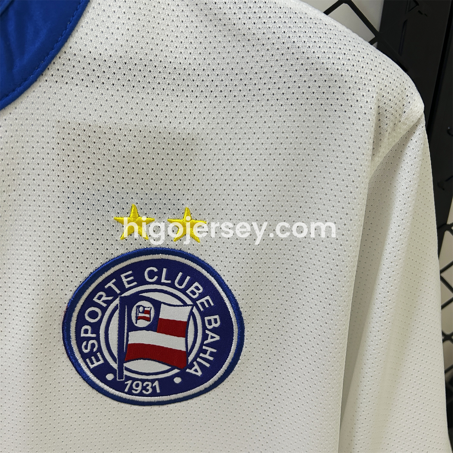 Higojerseys-Retro Bahia 2013-14 Home Unsponsored Jersey