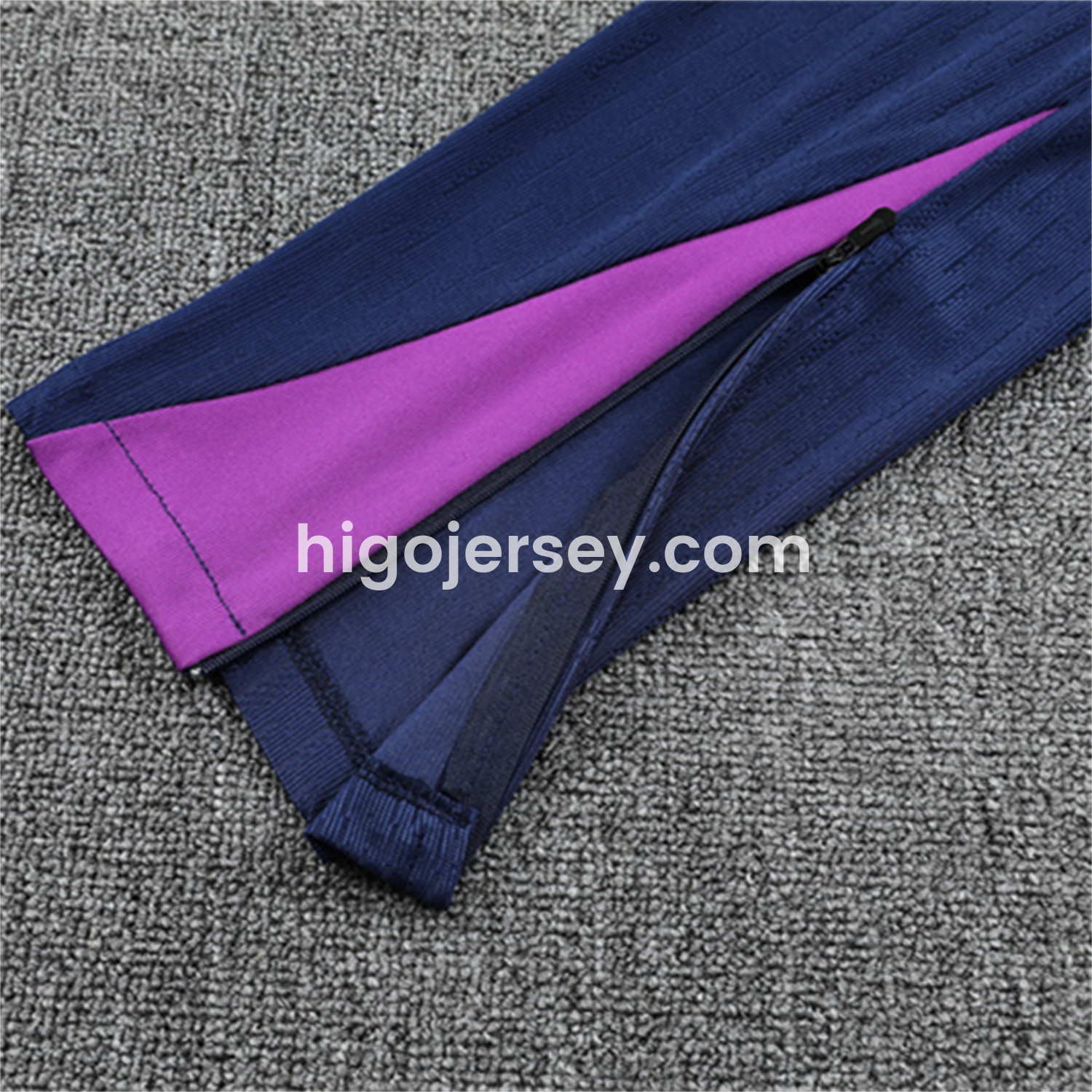 Higojerseys-Barcelona 25-26 Kid Long Sleeves Training Set - Royal Blue Top & Royal Blue Pants