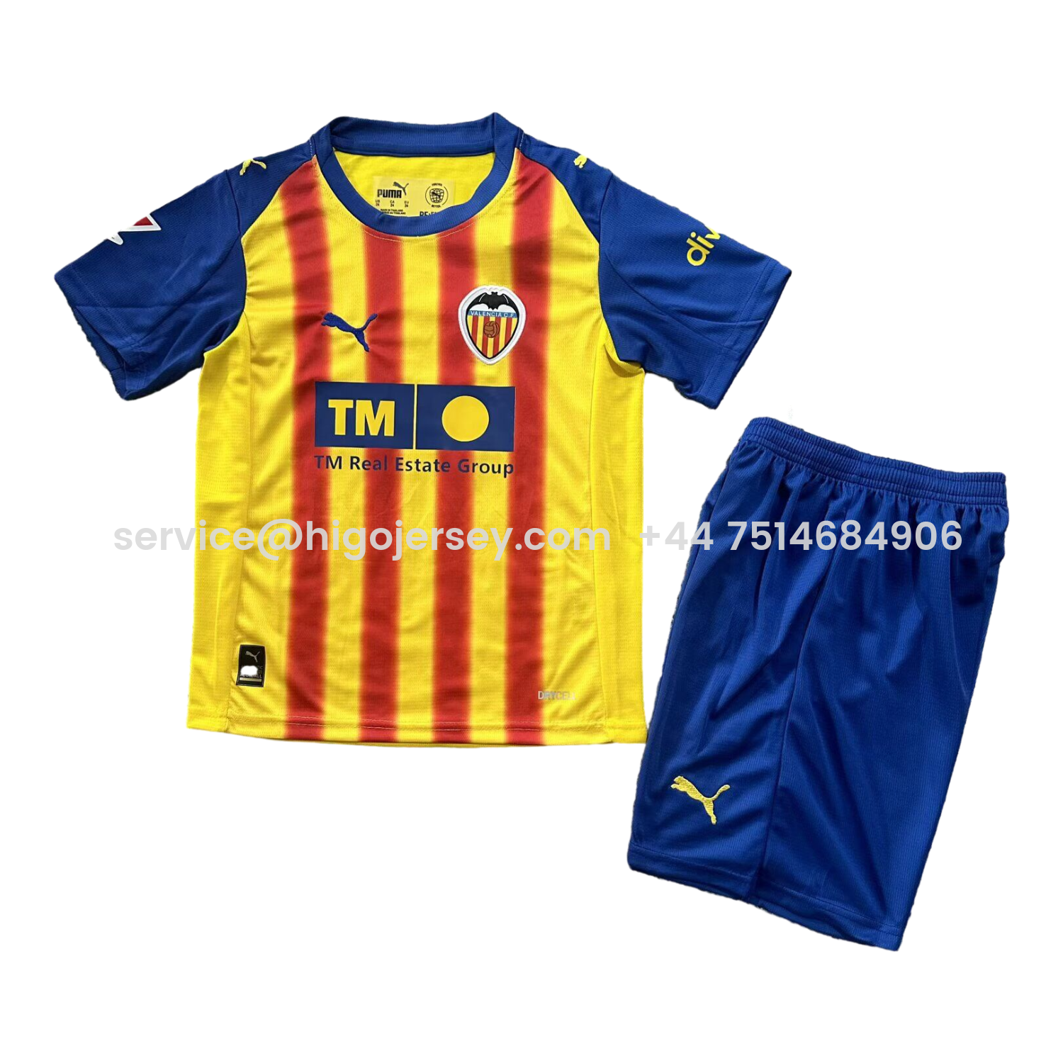 Higojerseys-Valencia 25-26 Third Kids Kit