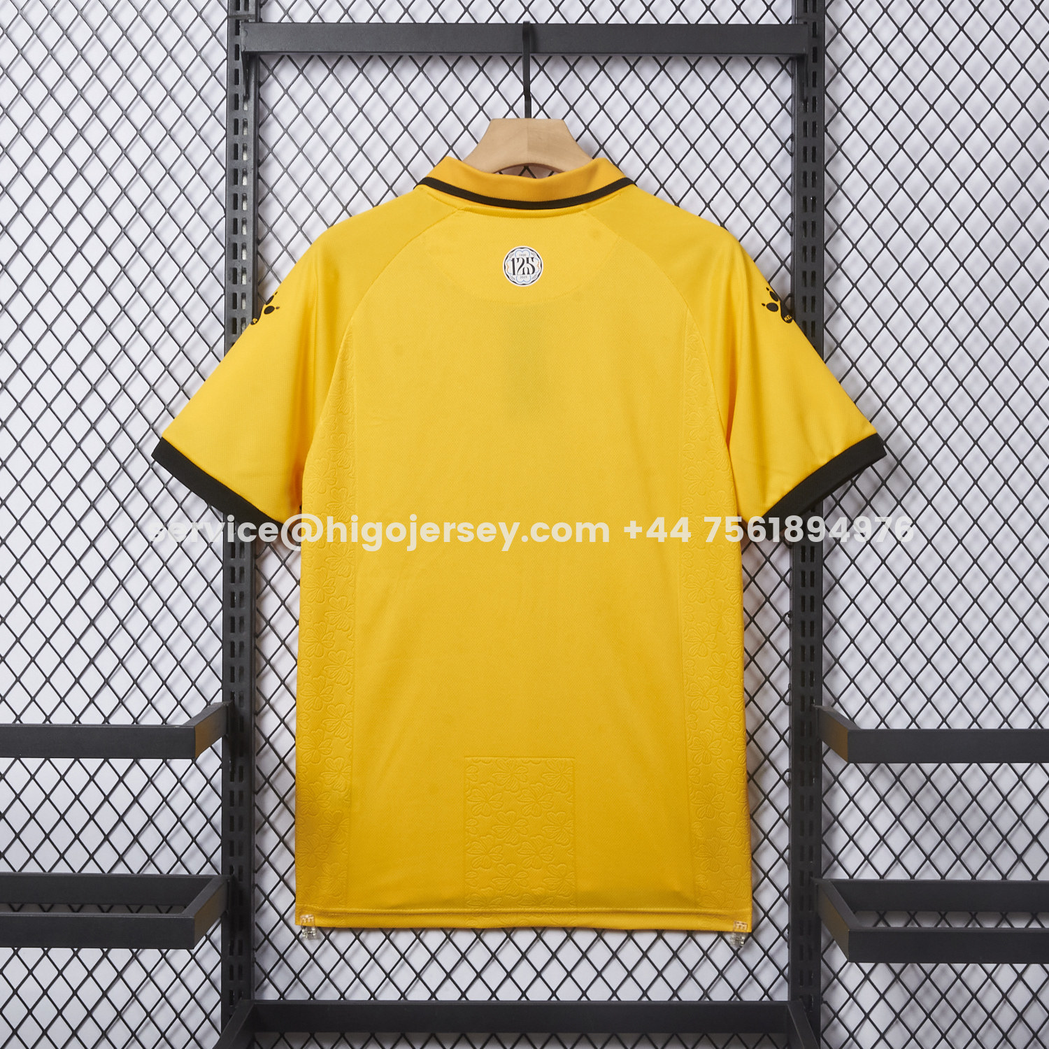 Higojerseys-RCD Espanyol 25-26 125th Anniversary Yellow Jersey - Fans Version