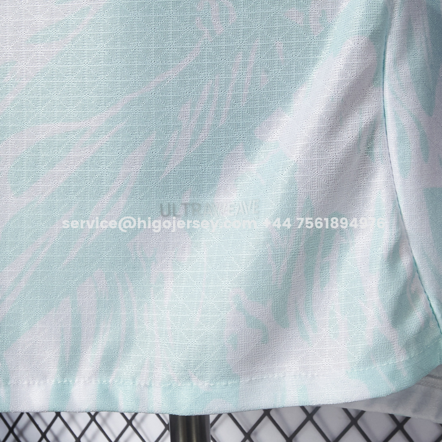 Higojerseys-Portugal 2026 Away White And Cyan Jersey - Player Version