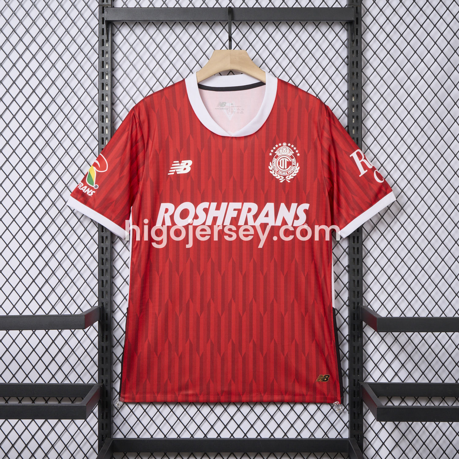 Higojerseys-Toluca 24-25 Home Jersey - Fans Version