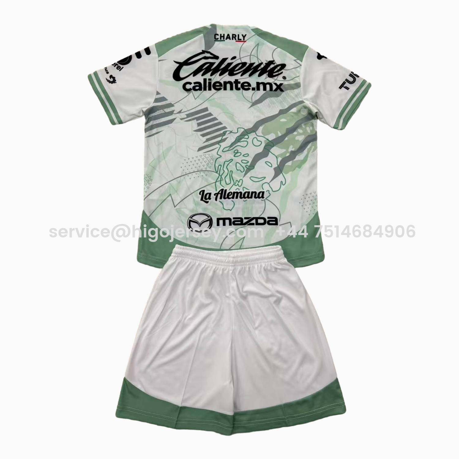 Higojerseys-Club León 25-26 Away Men's Adult Jersey Set - Fans Version
