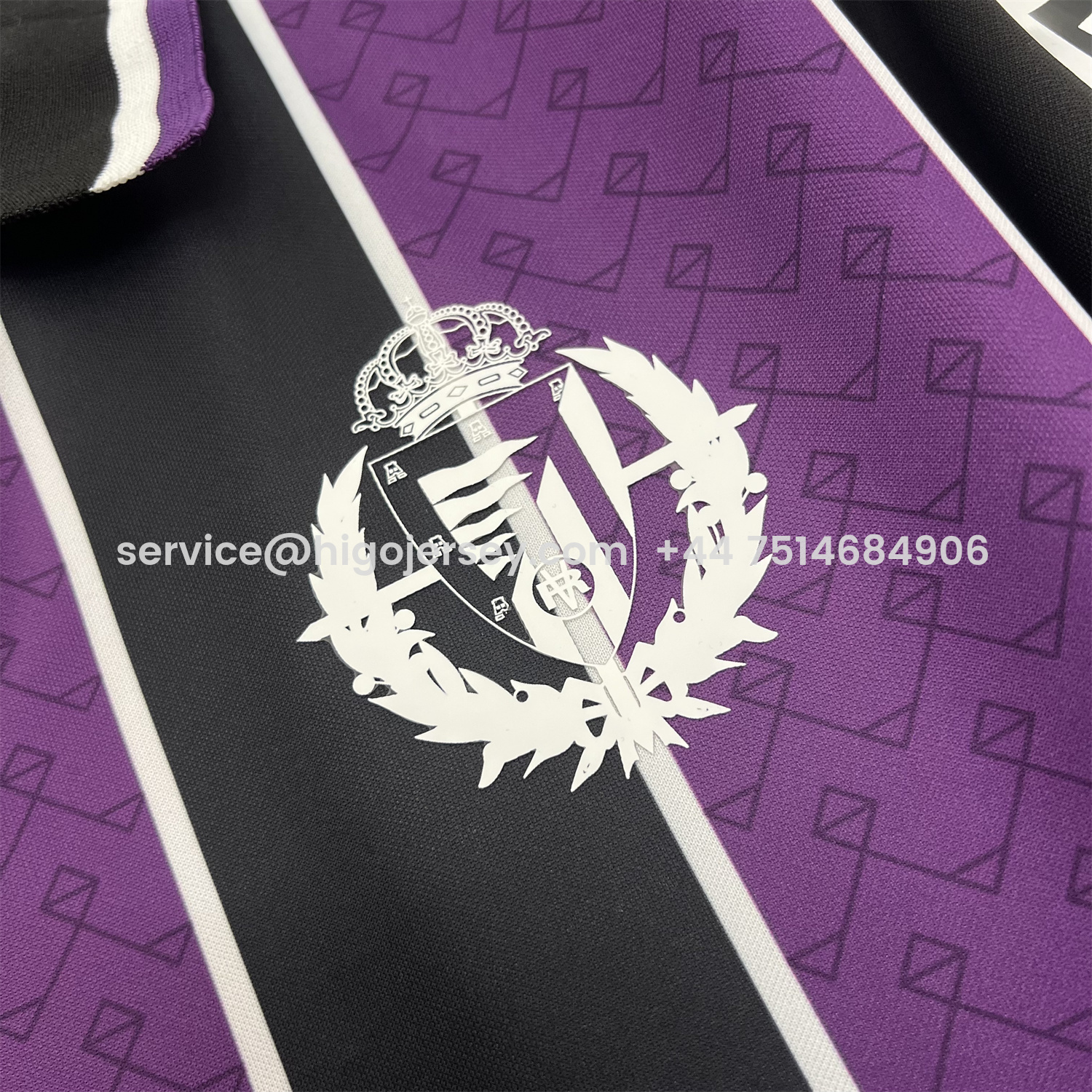 Higojerseys-Real Valladolid 25-26 Away Jersey - Fans Version