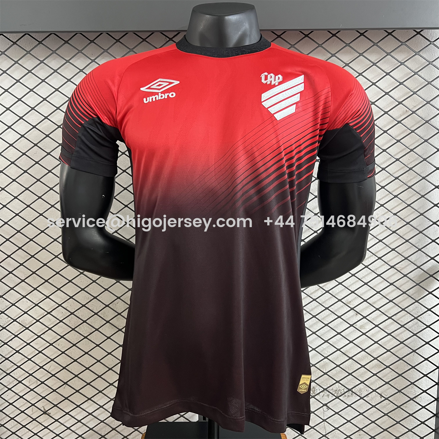 Higojerseys-Athletico Paranaense 25-26 Home Jersey - Player Version