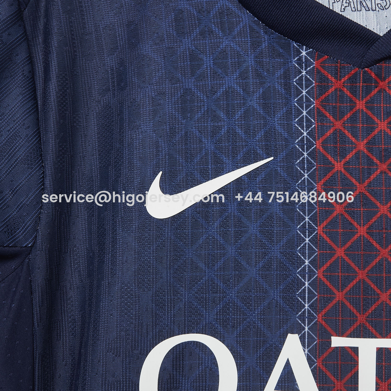 Higojerseys-Paris Saint-Germain PSG 25-26 Home Kids Kit - Player Version