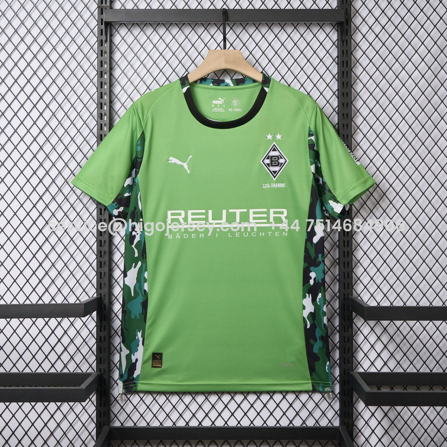 Higojerseys-Borussia Mönchengladbach 25-26 Away Jersey - Fans Version