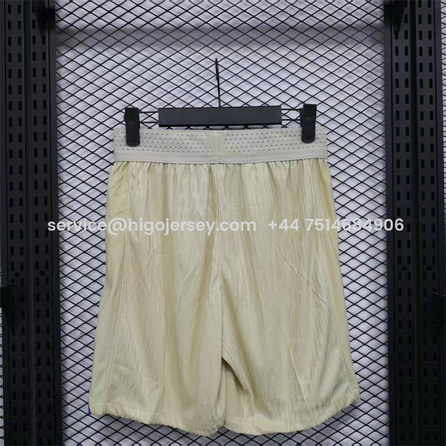 Higojerseys-Barcelona 25-26 Away Yellow Shorts - Player Version