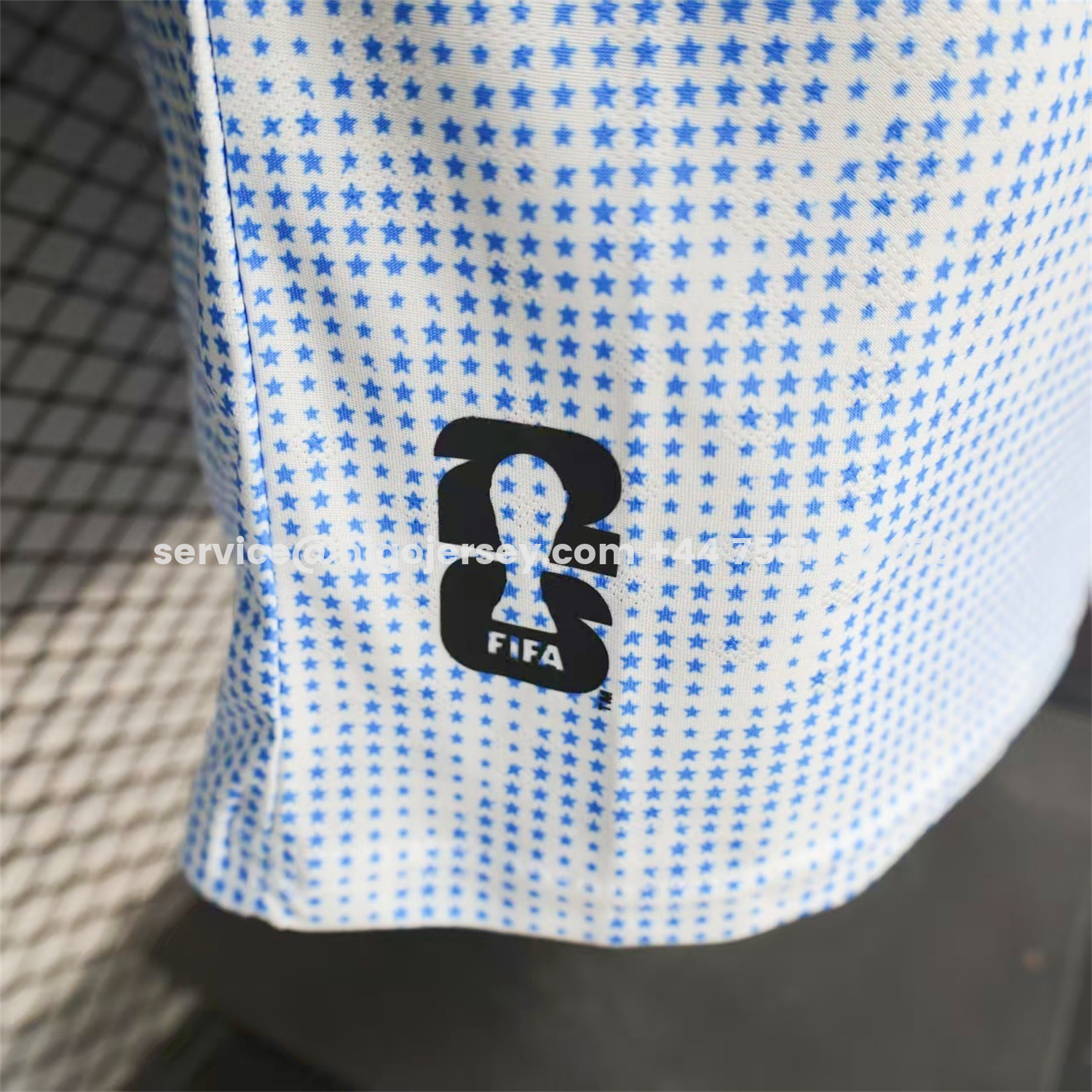 Higojerseys-United States USA 25-26 World Cup Promotion Blue Jersey - Player Version