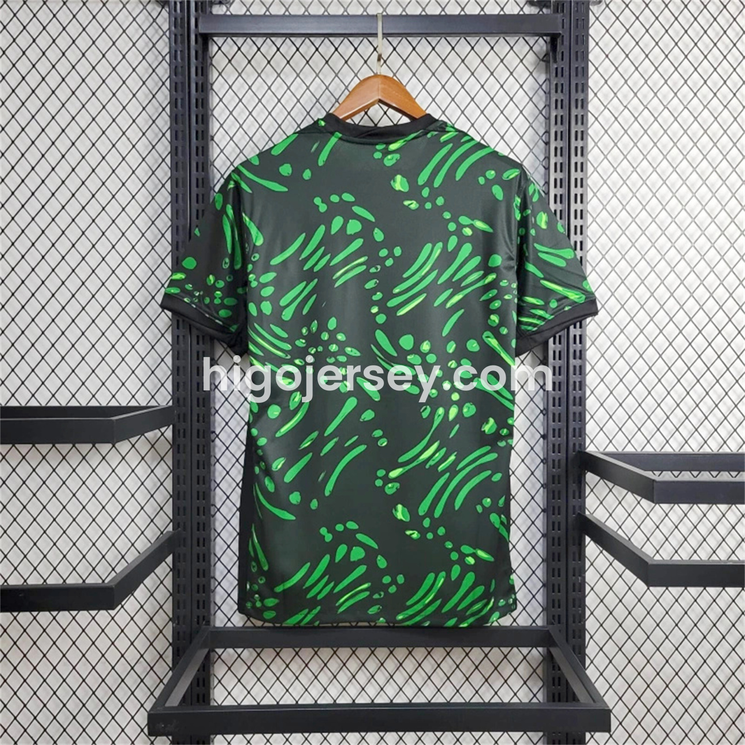 Higojerseys-Nigeria 24-25 Away Green Jersey - Fans Version