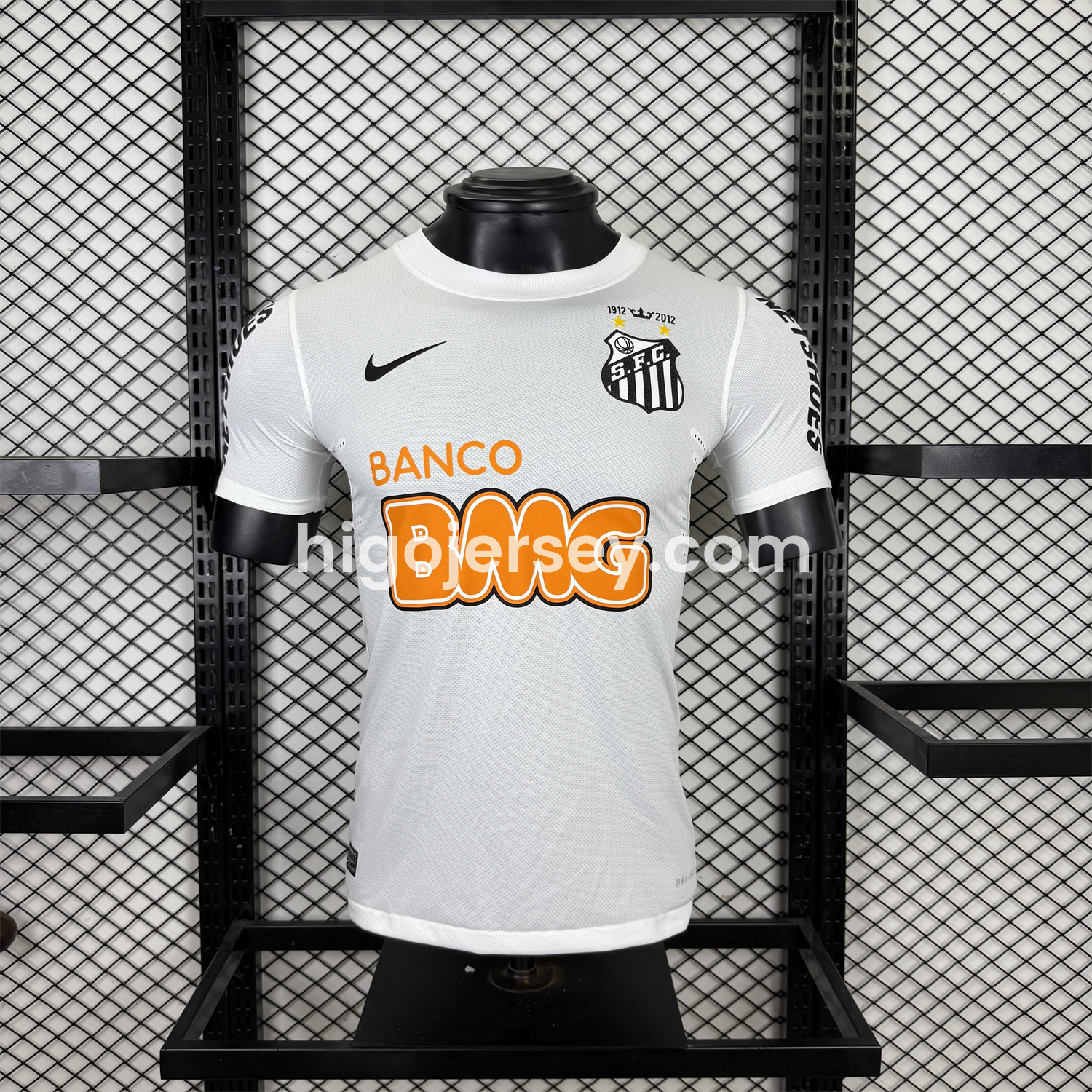 Higojerseys-Retro Santos 2012 Home Jersey - Player Version