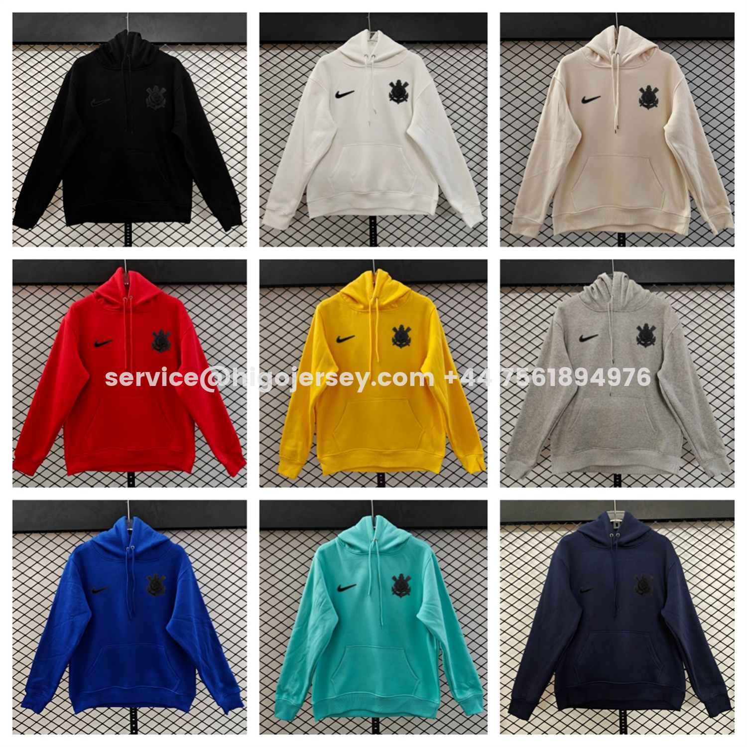 Higojerseys-Corinthians 25-26 Originals Terrace Black Icon Unisex Pullover Hoodie