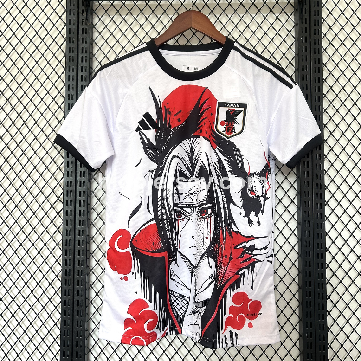 Higojerseys-Japan 25-26 Uchiha Itachi Amaterasu Special Edition Jersey - Fans Version