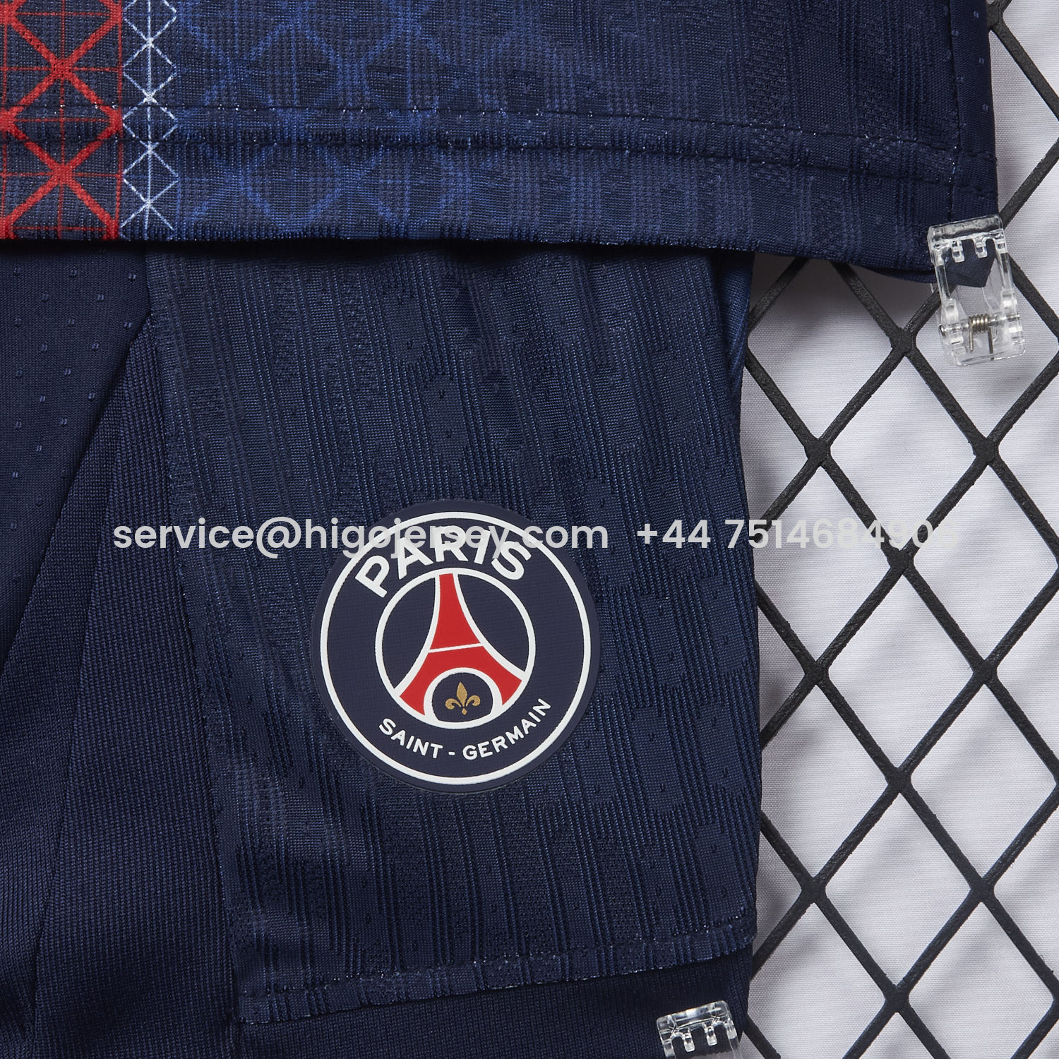Higojerseys-Paris Saint-Germain PSG 25-26 Home Kids Kit - Player Version