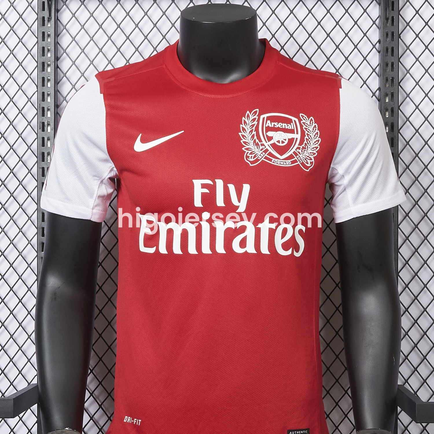 Higojerseys-Retro Arsenal 2011-12 Home Jersey - Player Version