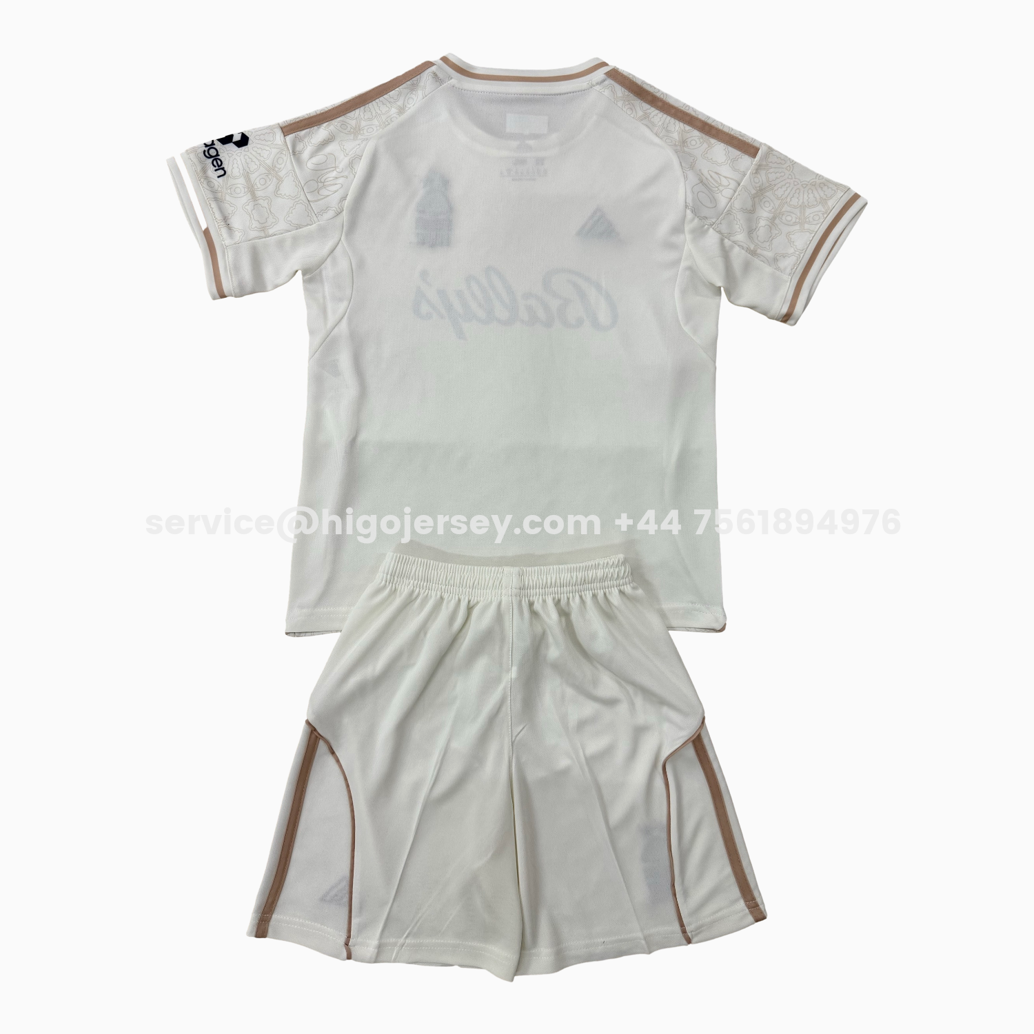 Higojerseys-Nottingham Forest 25-26 Away With Chest Sponsor Kids Kit