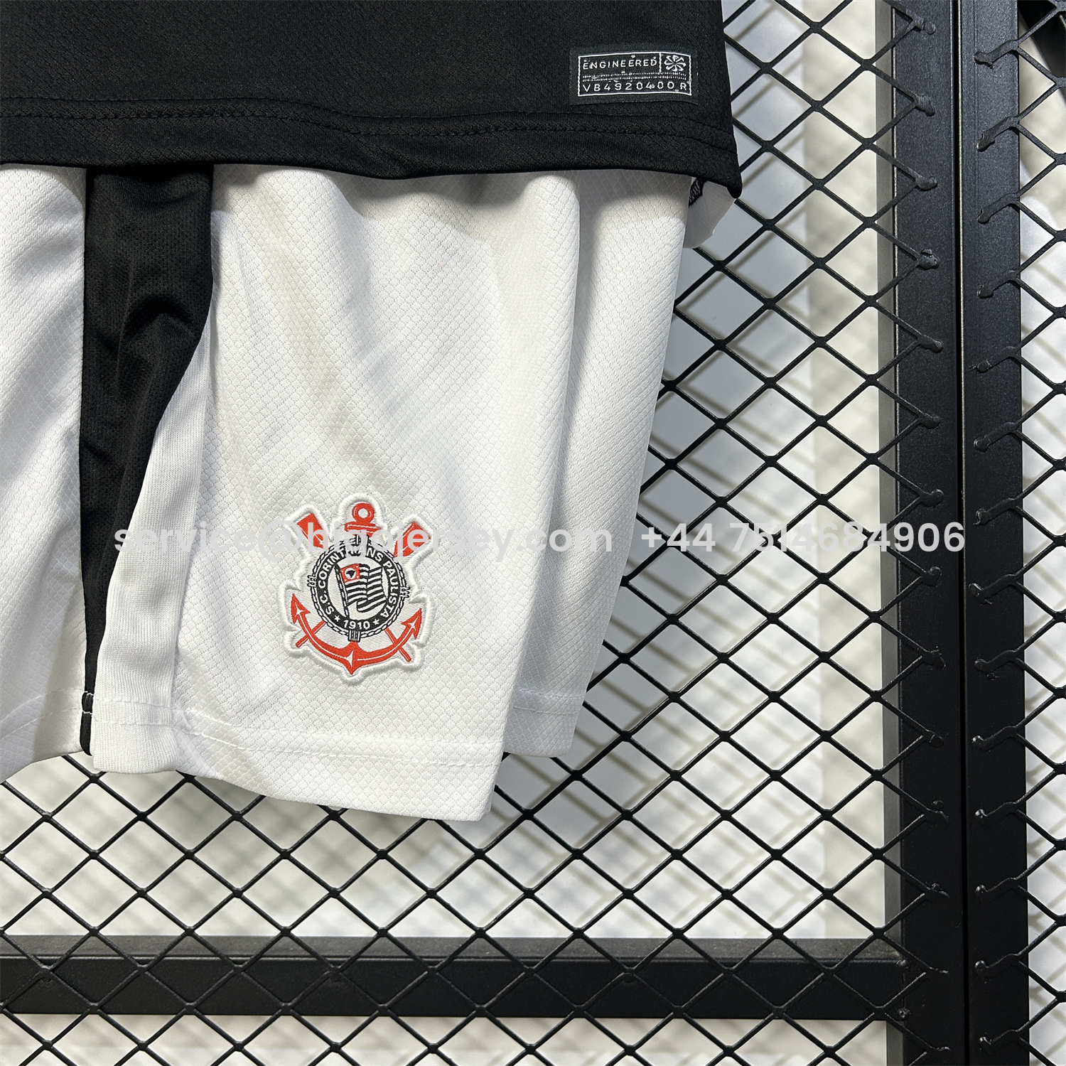 Higojerseys-Corinthians 25-26 Home Kids Kit