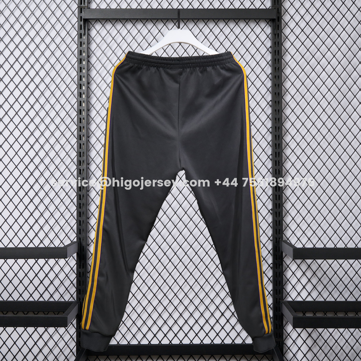 Higojerseys-Manchester United 25-26 Pure Color Training Set - Black Top and Black Pants