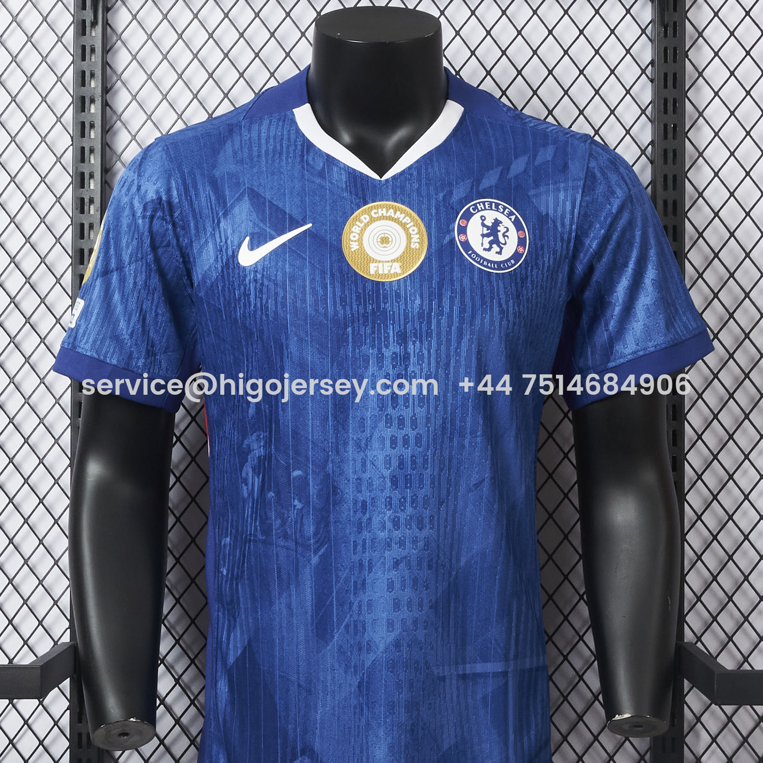 Higojerseys-C.H.E.L.S.E.A 25-26 Home Unsponsored Club World Cup Winner Jersey - Player Version