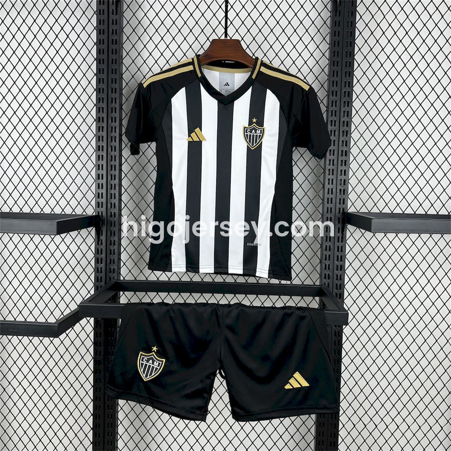 Higojerseys-Atletico Mineiro 25-26 Home Unsponsored Kids Kit
