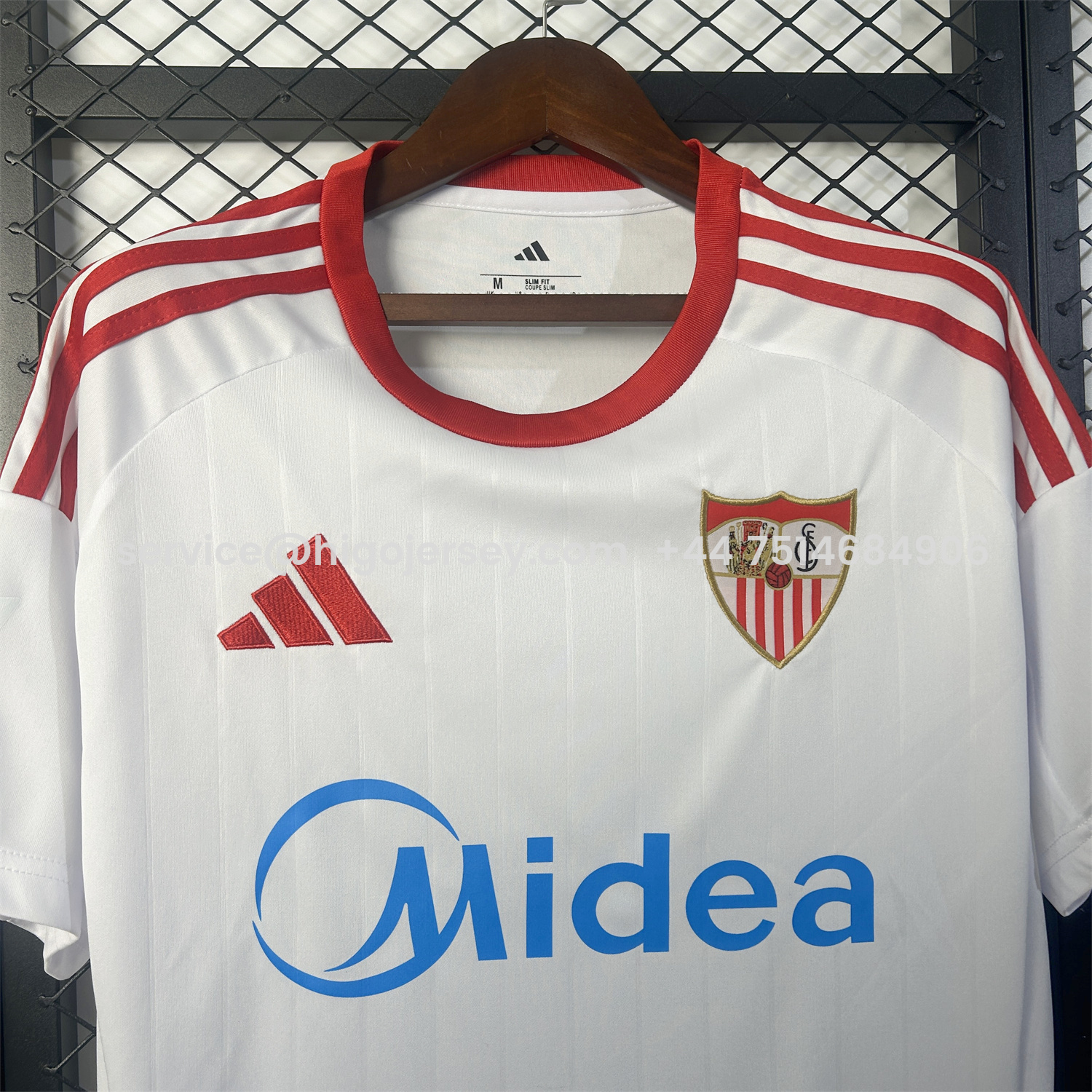 Higojerseys-Sevilla 25-26 Home White Jersey - Fans Version