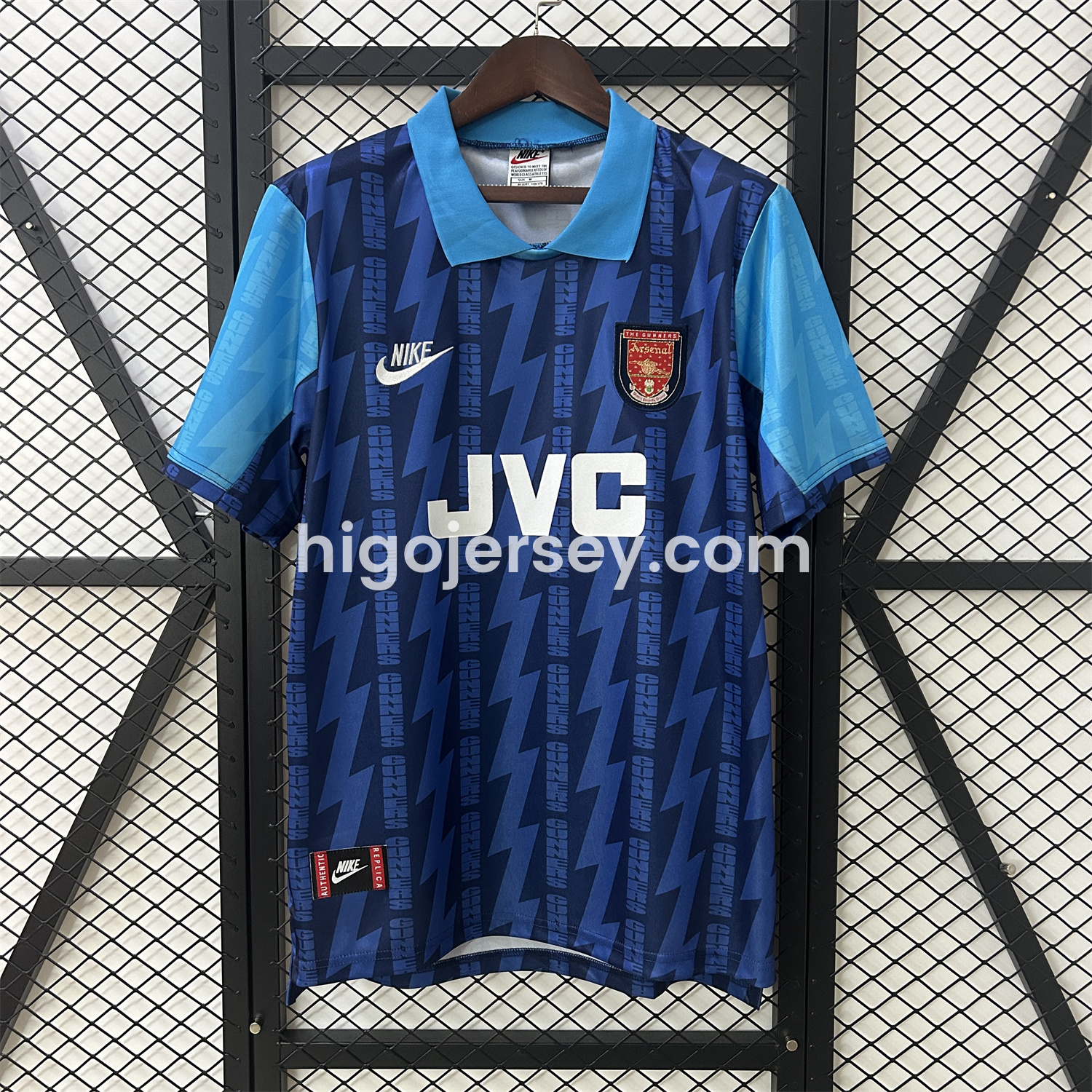 Higojerseys-Retro Arsenal 1994-95 Away Jersey