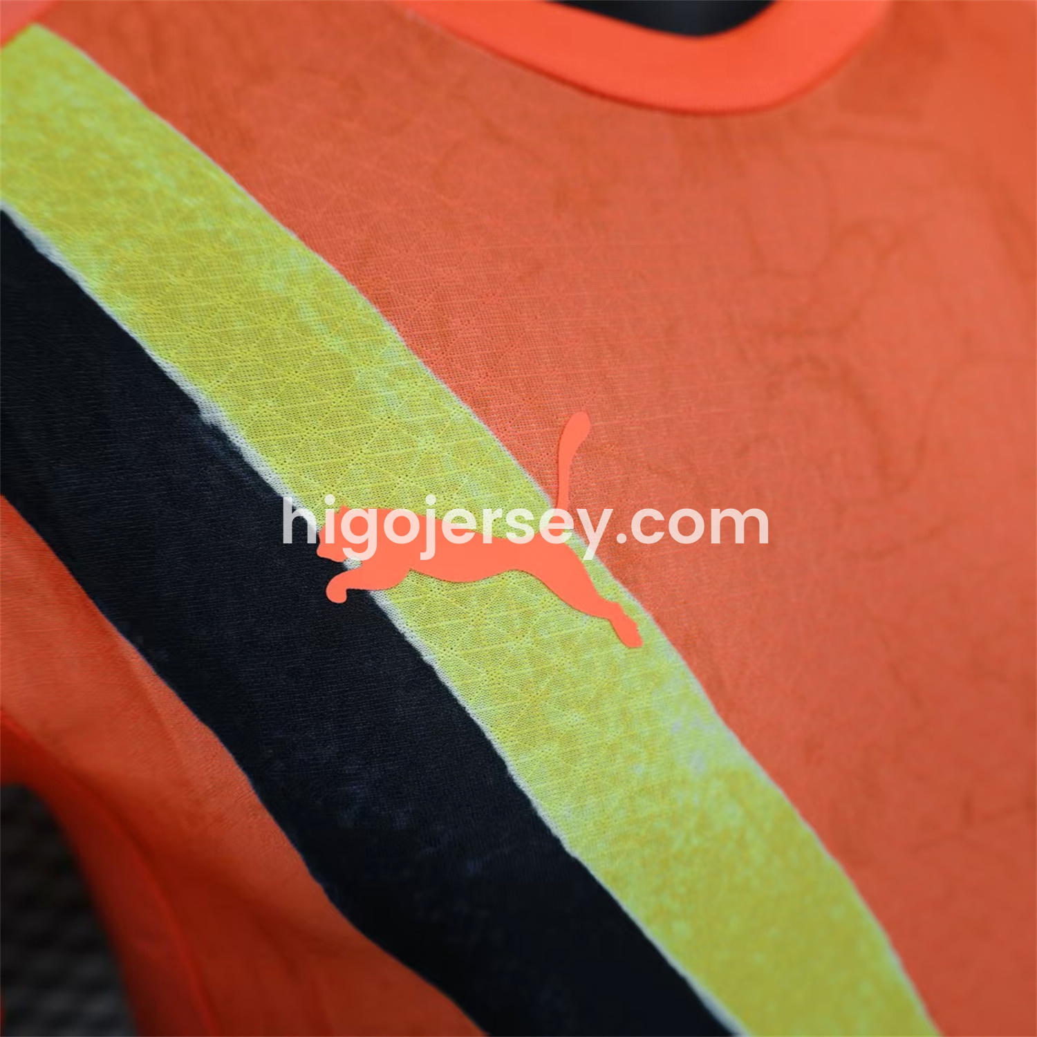 Higojerseys-Manchester City 25-26 Orange Special Jersey - Player Version