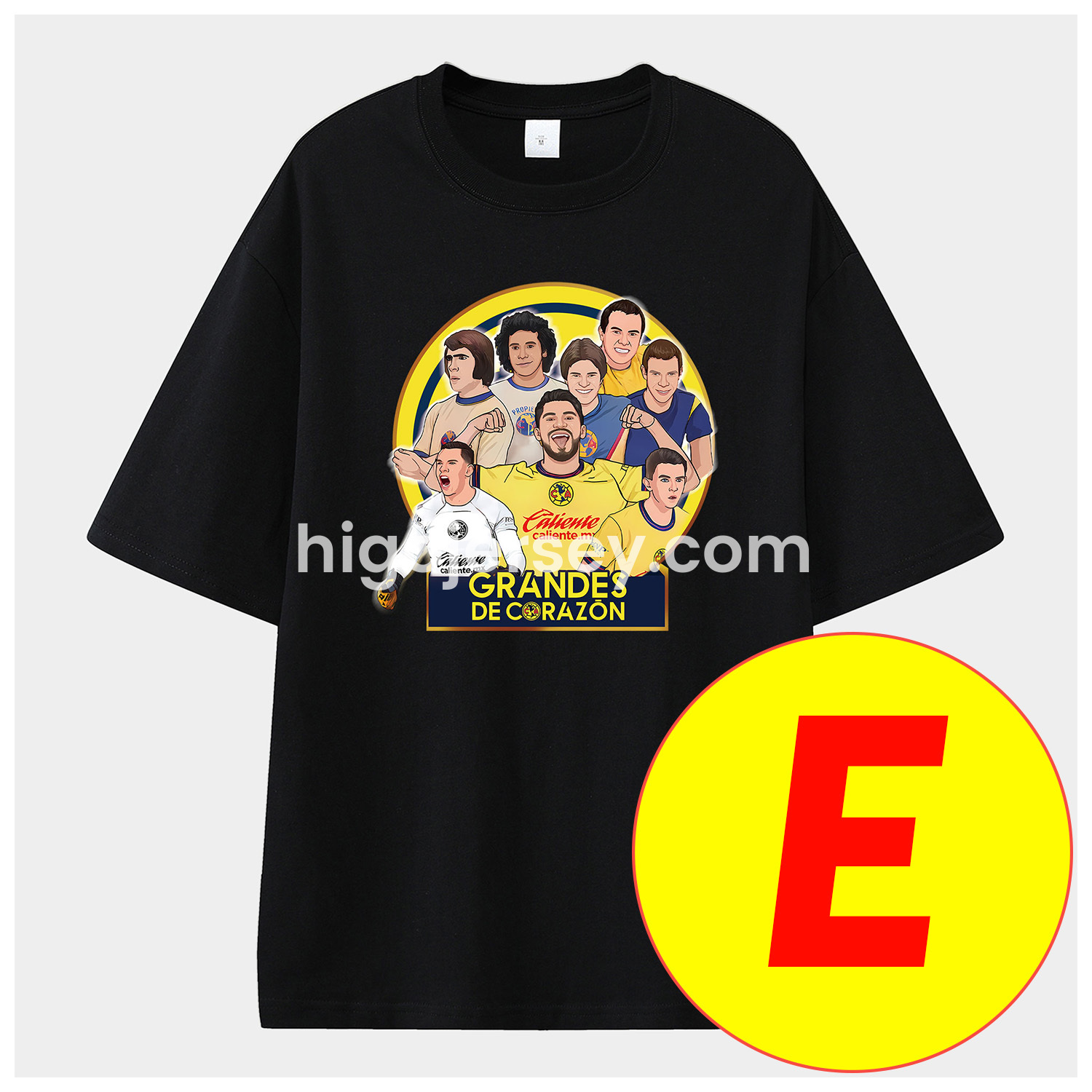 Higojerseys-Club América Triple Championship Unisex Pure Cotton T-shirt