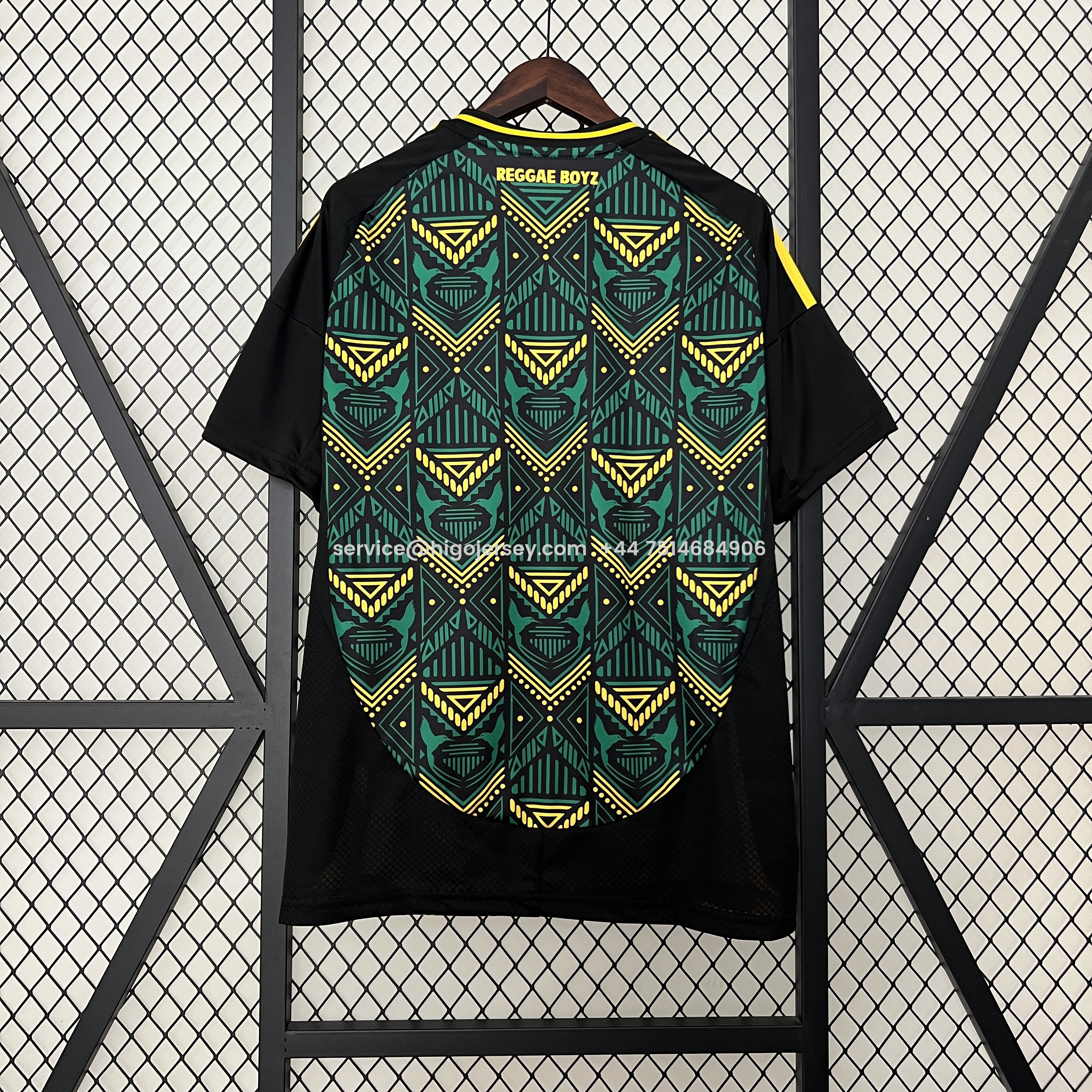 Higojerseys-Jamaica 24-25 Away Jersey - Fans Version