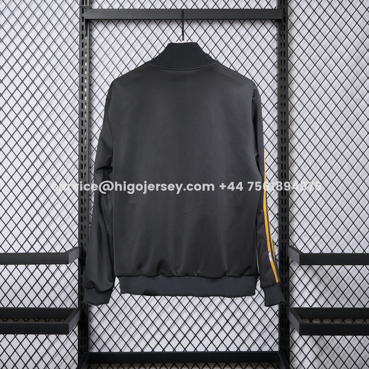 Higojerseys-Manchester United 25-26 Pure Color Training Set - Black Top and Black Pants