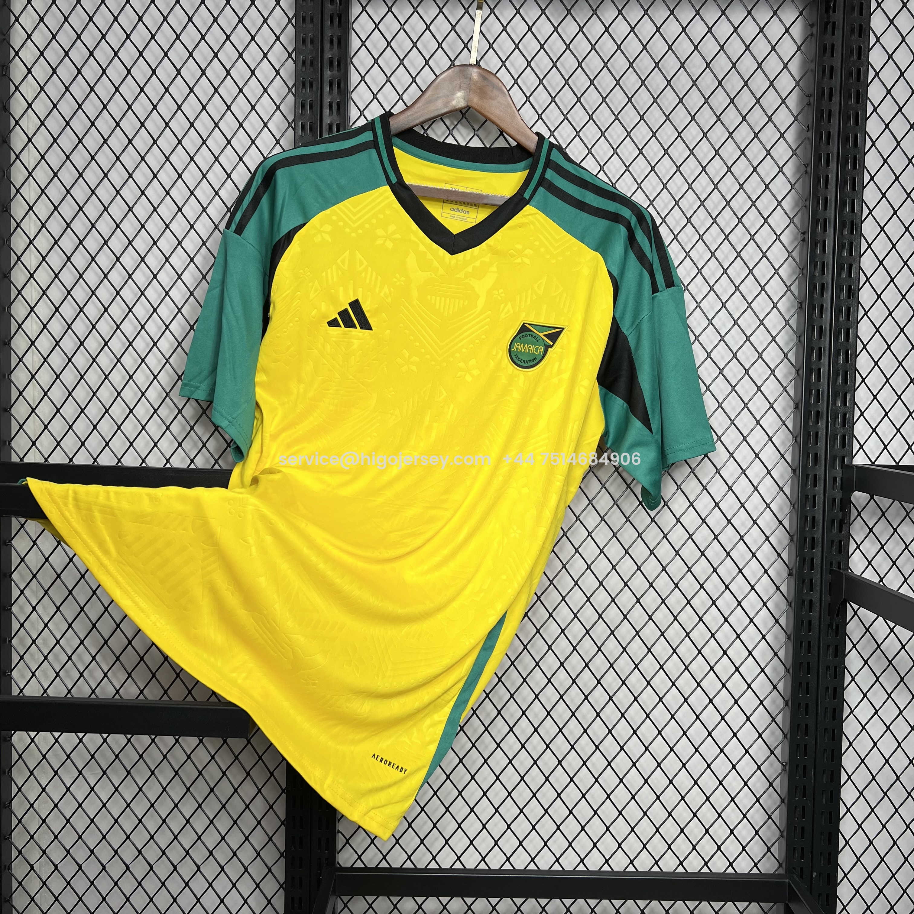 Higojerseys-Jamaica 24-25 Home Stadium Jersey - Fans Version