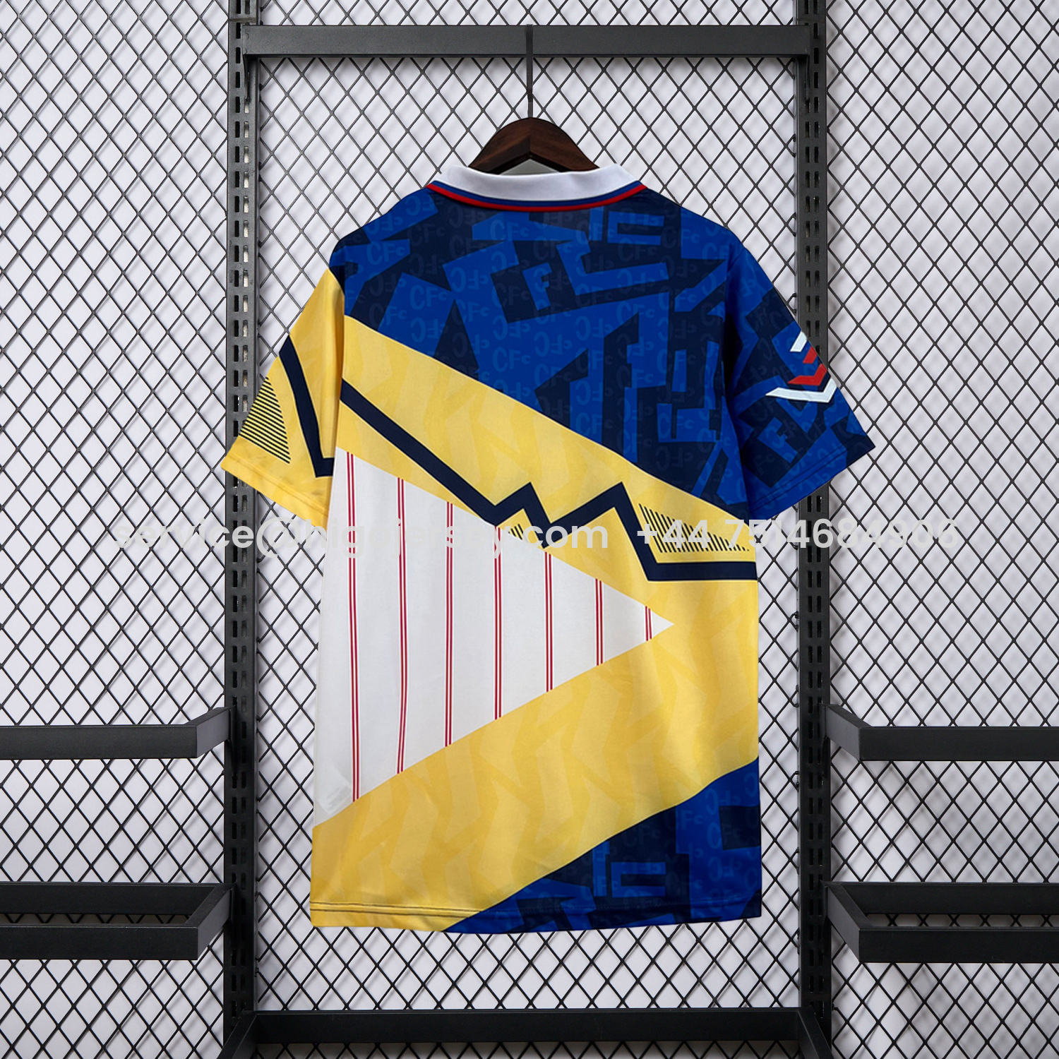 Higojerseys-Retro C.H.E.L.S.E.A 1990 Mash Up Special Jersey