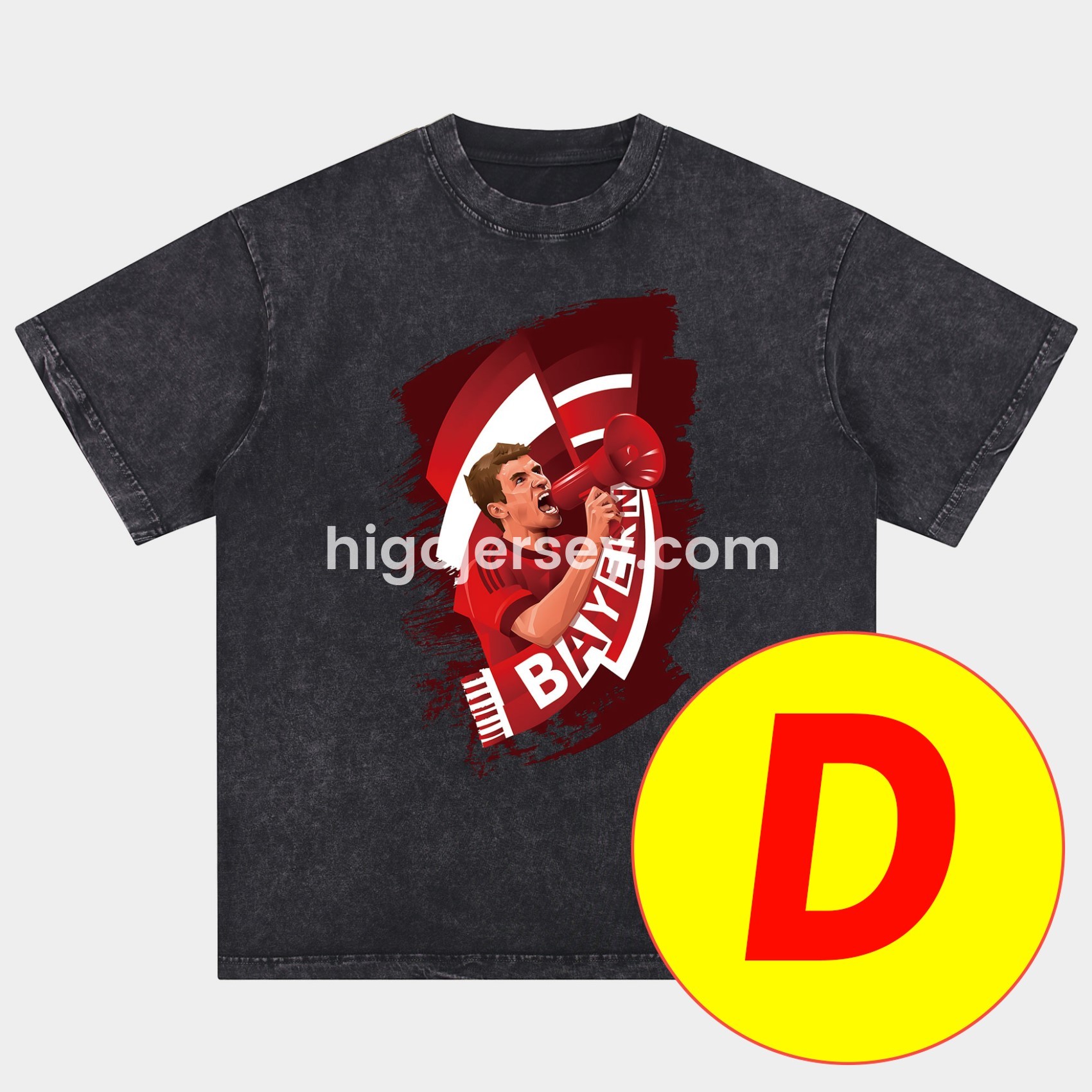 Higojerseys-Bayern Munich 125th Legendary Players Oversized Washed T-Shirt