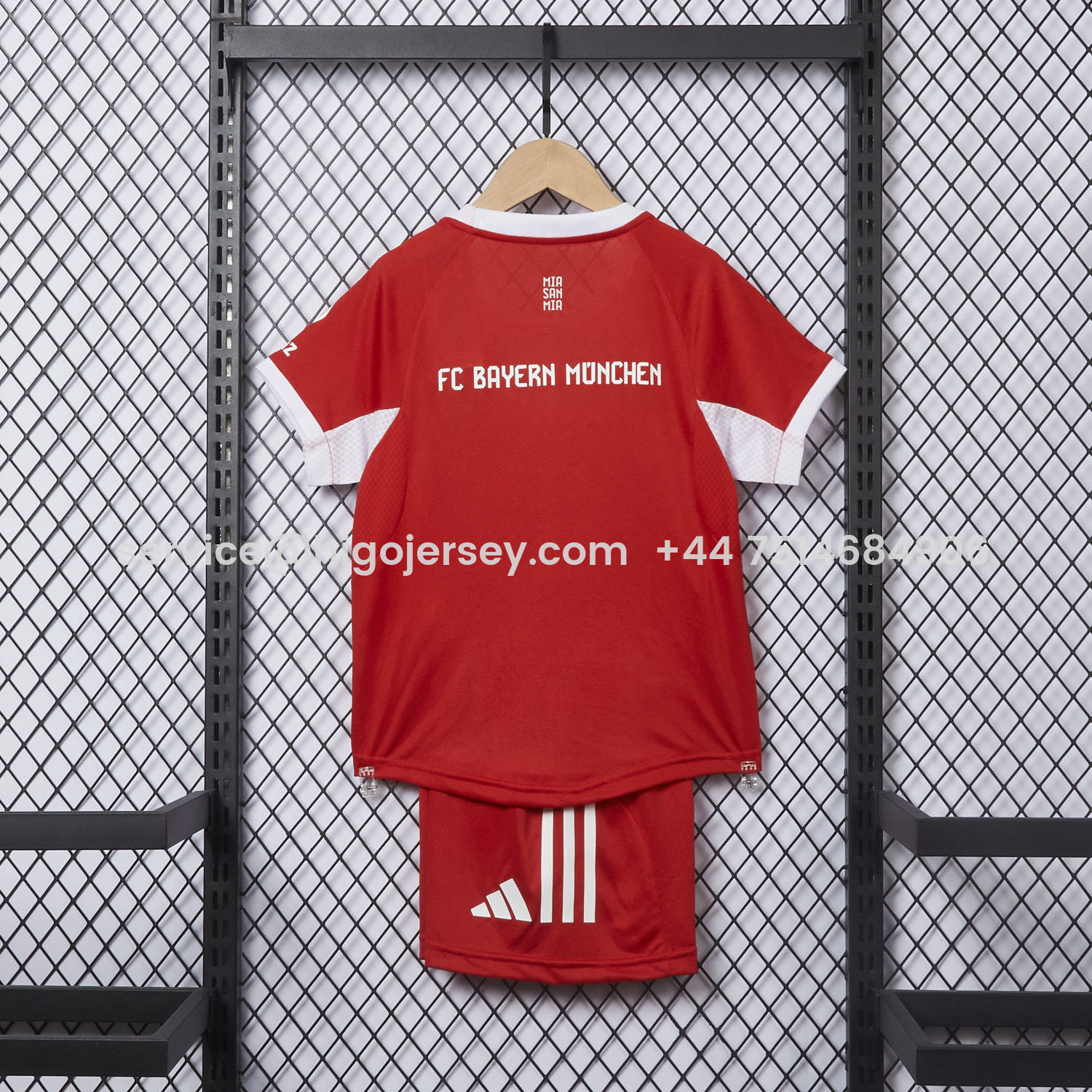 Higojerseys-Bayern Munich 25-26 Home Kids Kit - Player Version