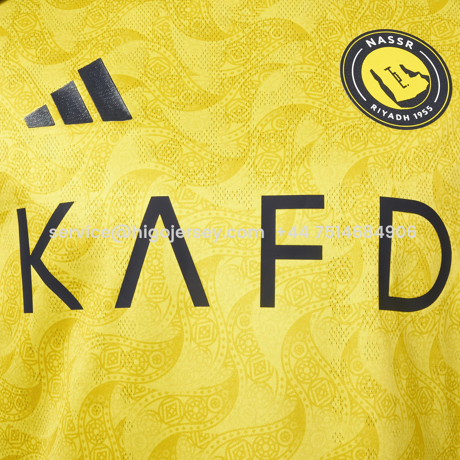 Higojerseys-Al Nassr Riyadh Victory 25-26 Home Jersey - Player Version