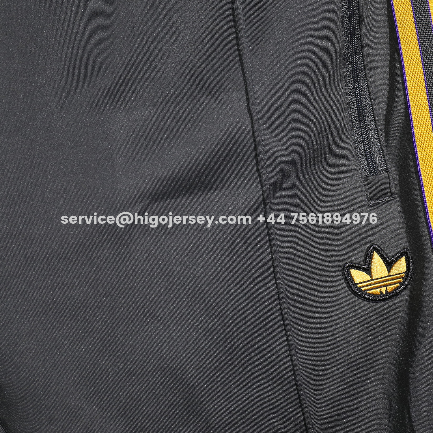 Higojerseys-Manchester United 25-26 Pure Color Training Set - Black Top and Black Pants