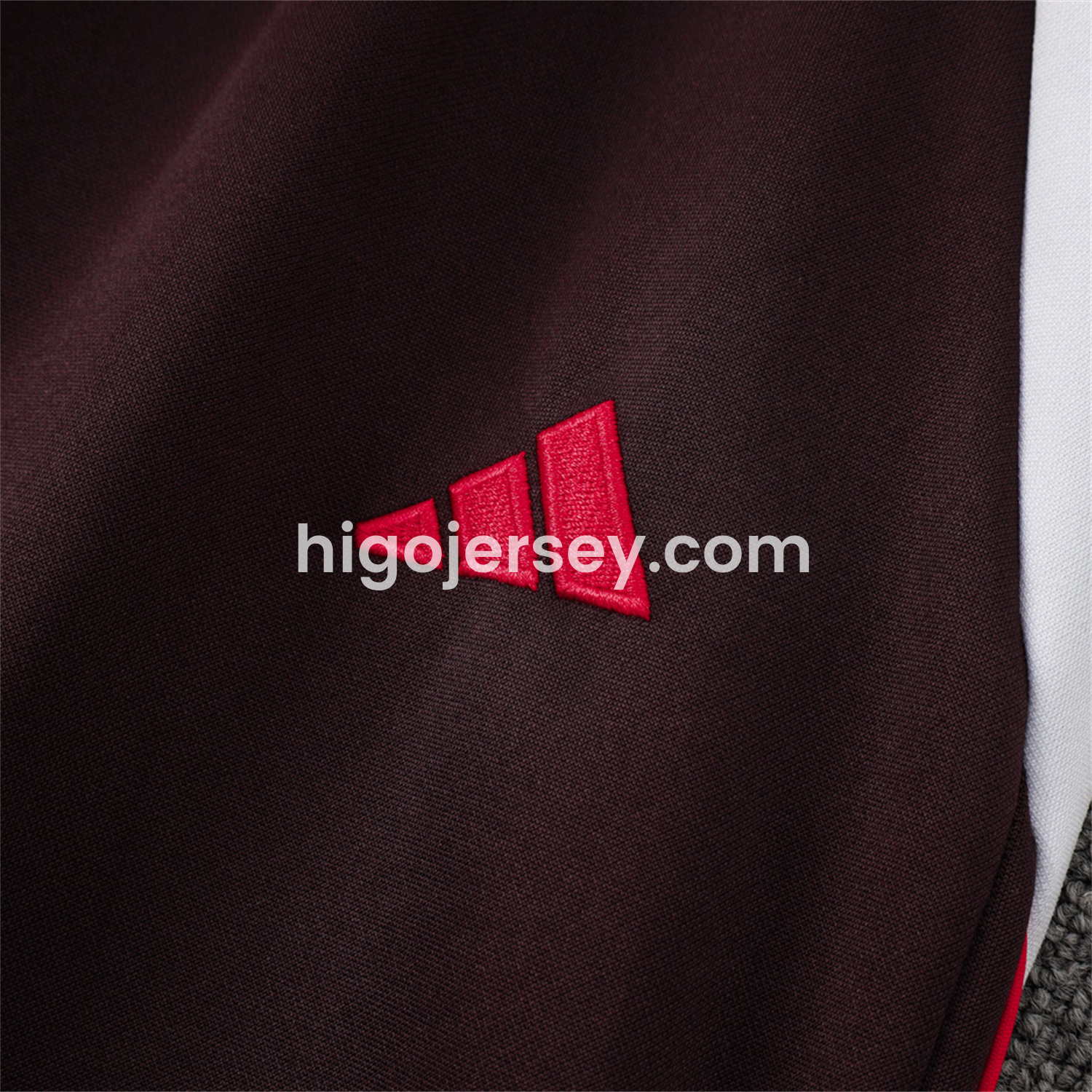 Higojerseys-Bayern Munich 24-25 Long Sleeve Training Set - Dark Red