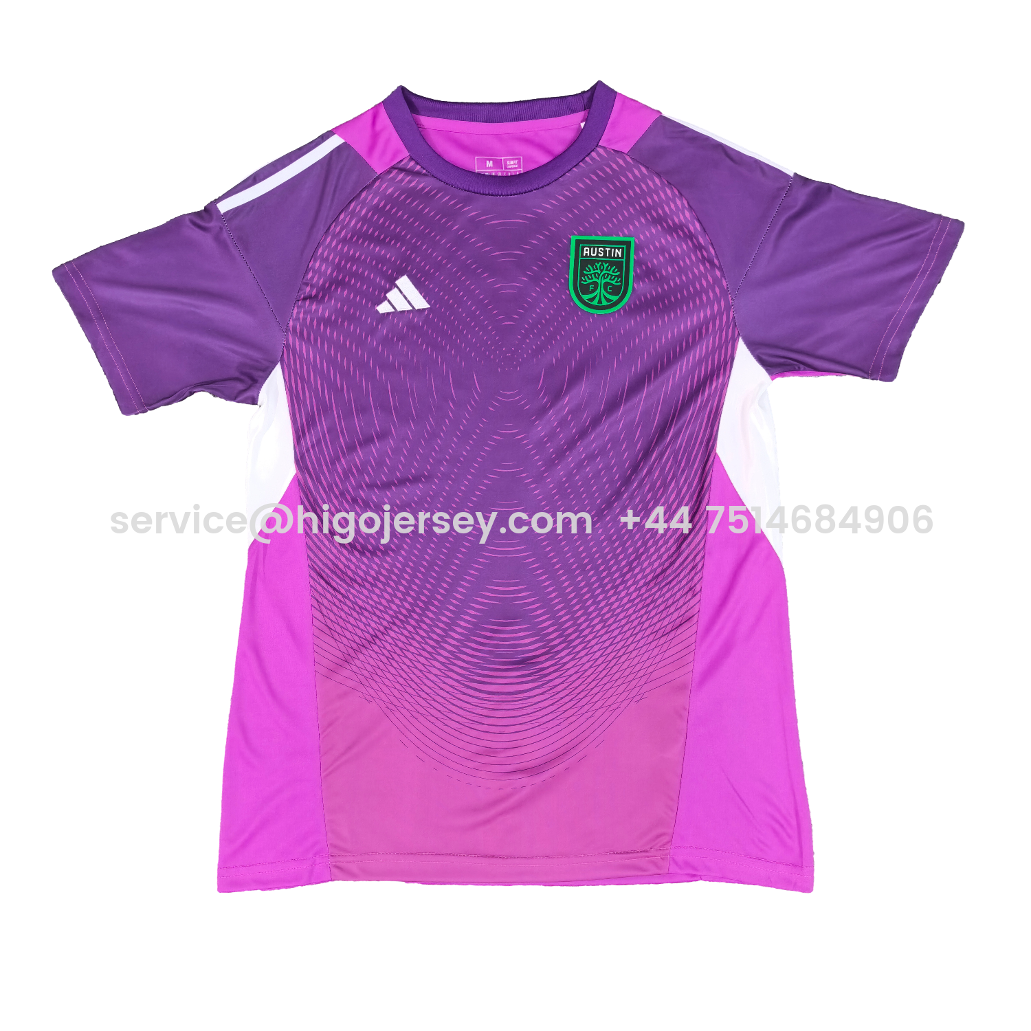 Higojerseys-Austin 25-26 Purple Goalkeeper Jersey - Fans Version