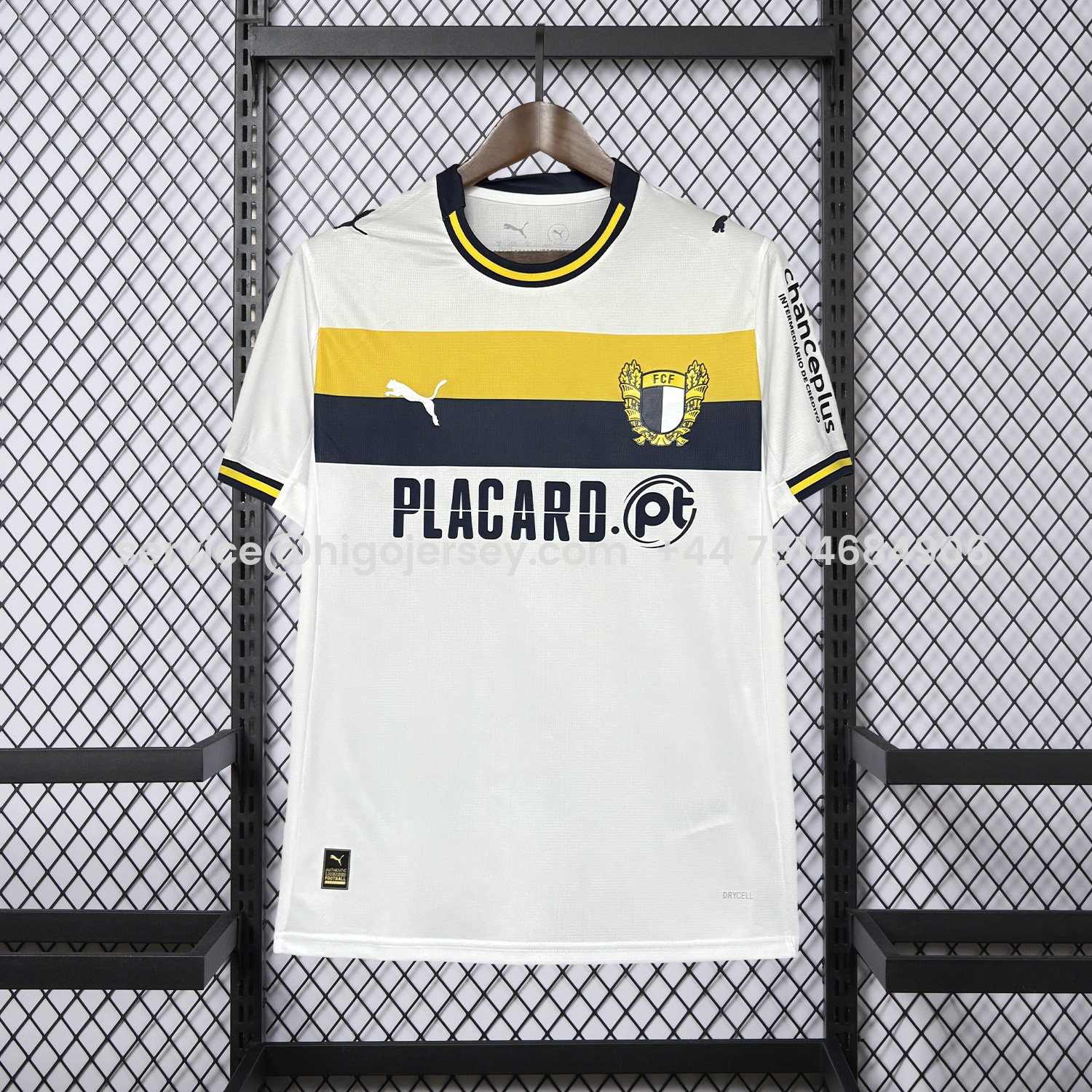 Higojerseys-FC Famalicão 25-26 Home White Jersey - Fans Version