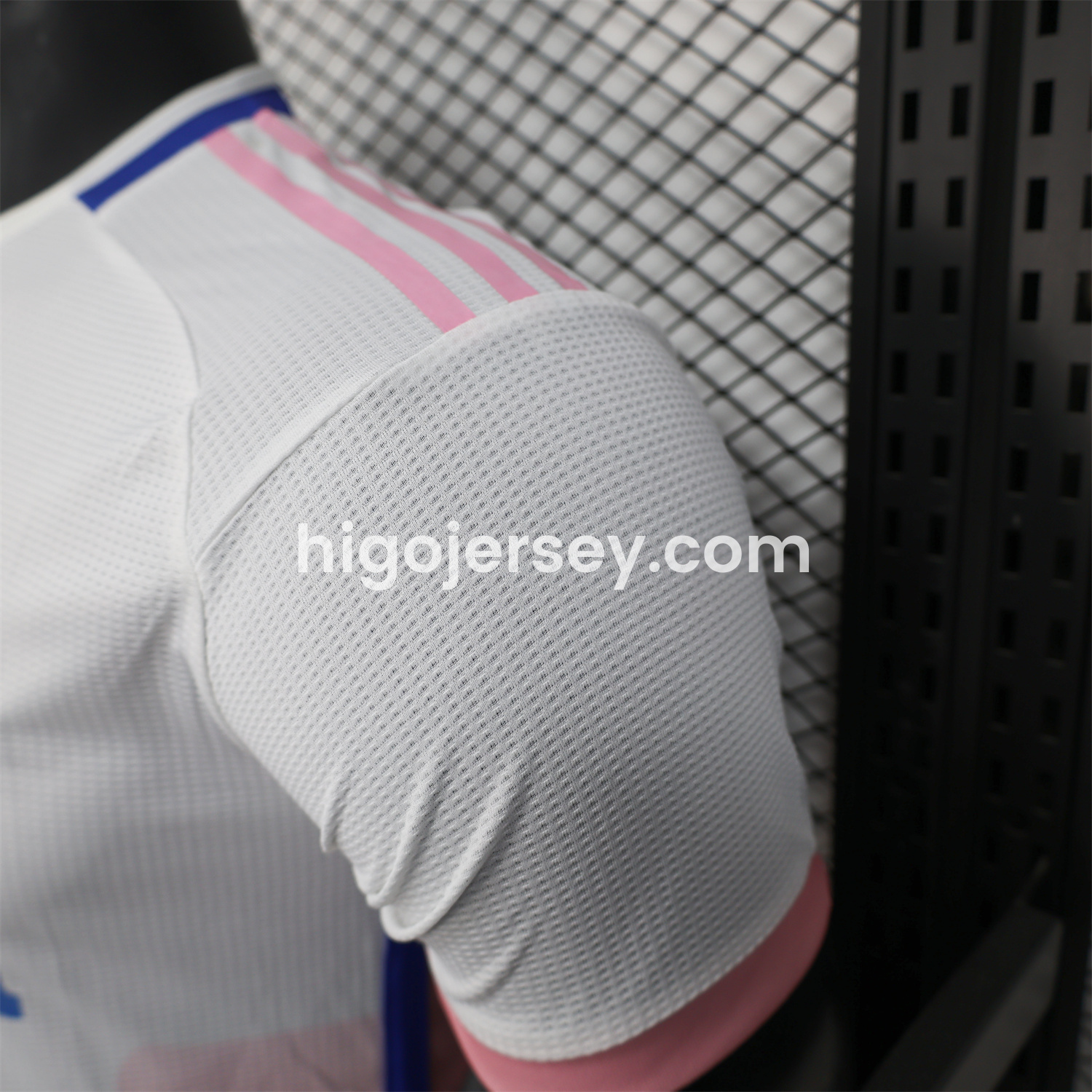 Higojerseys-Algeria 25-26 Pink Mountains Silhouette White Jersey - Player Version