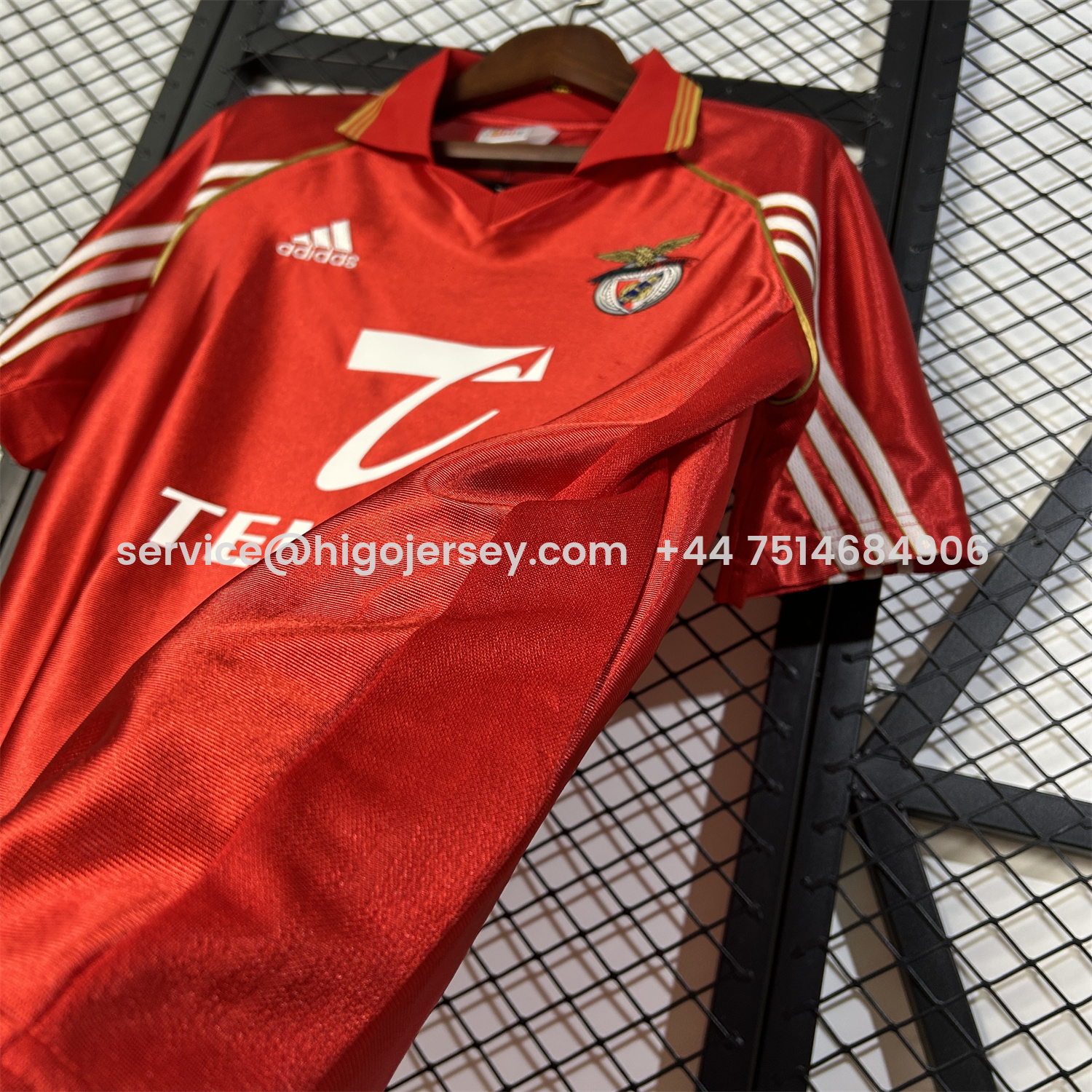 Higojerseys-Retro Benfica 1998-99 Home Jersey