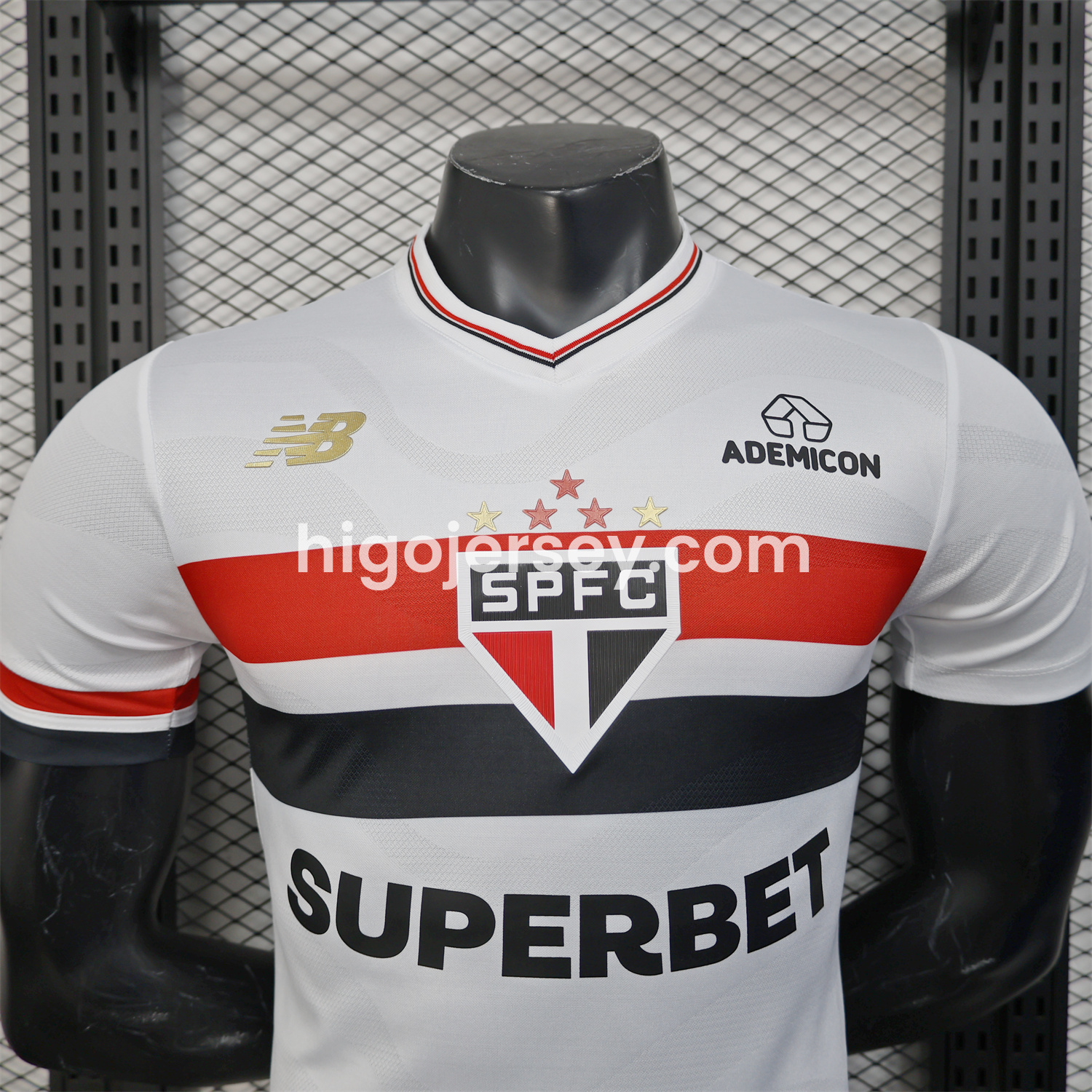 Higojerseys-Sao Paulo 25-26 Home Jersey - Player Version