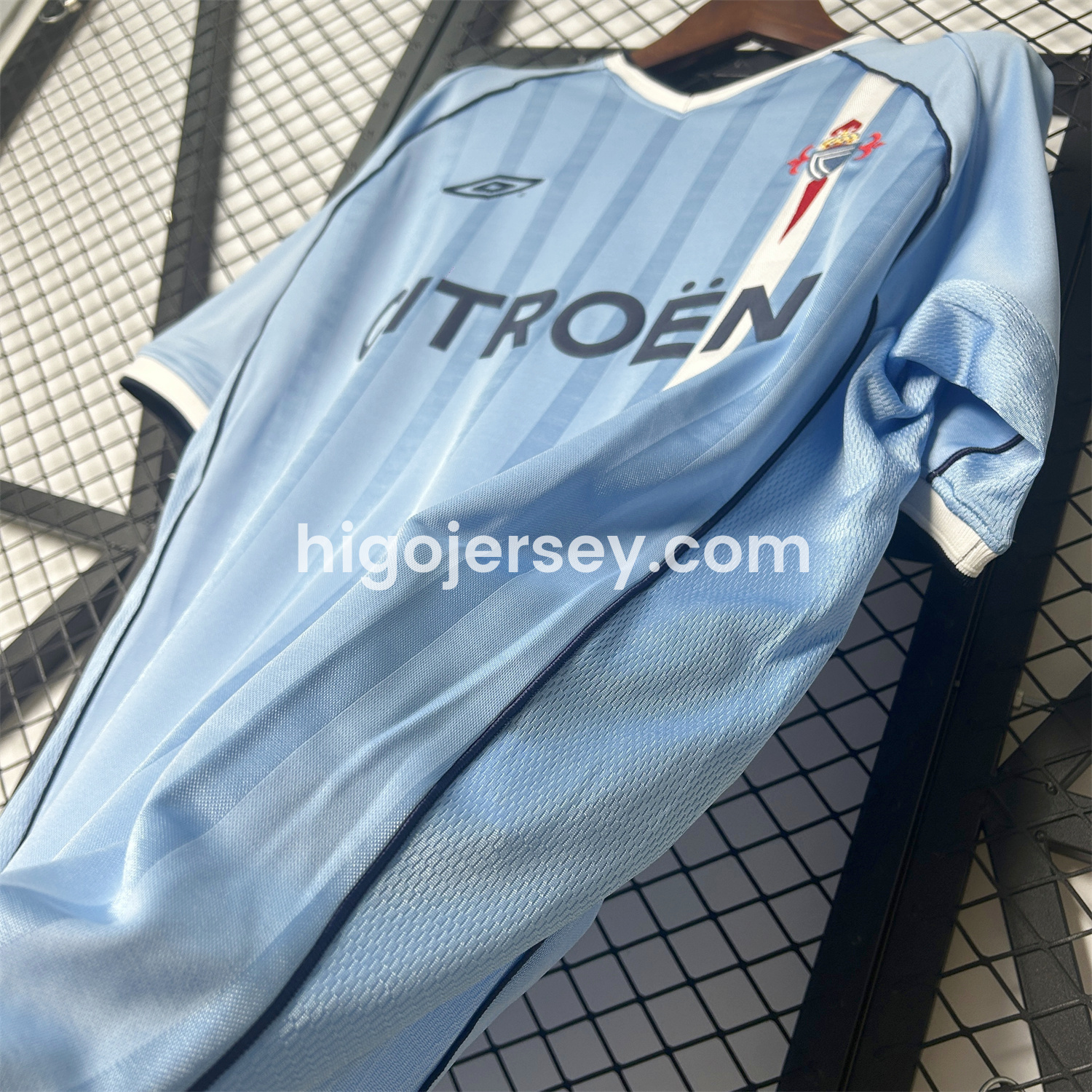 Higojerseys-Retro Celta Vigo 2001-02 Home Jersey