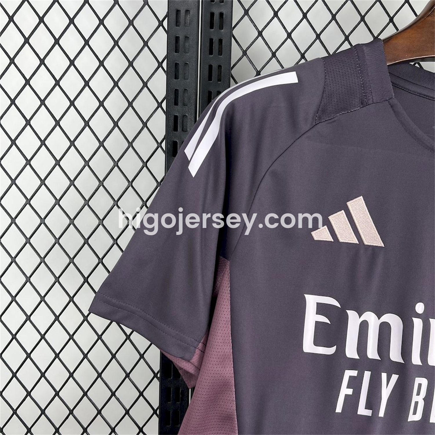 Higojerseys-Arsenal 24-25 Deep Purple Training Jersey - Fans Version