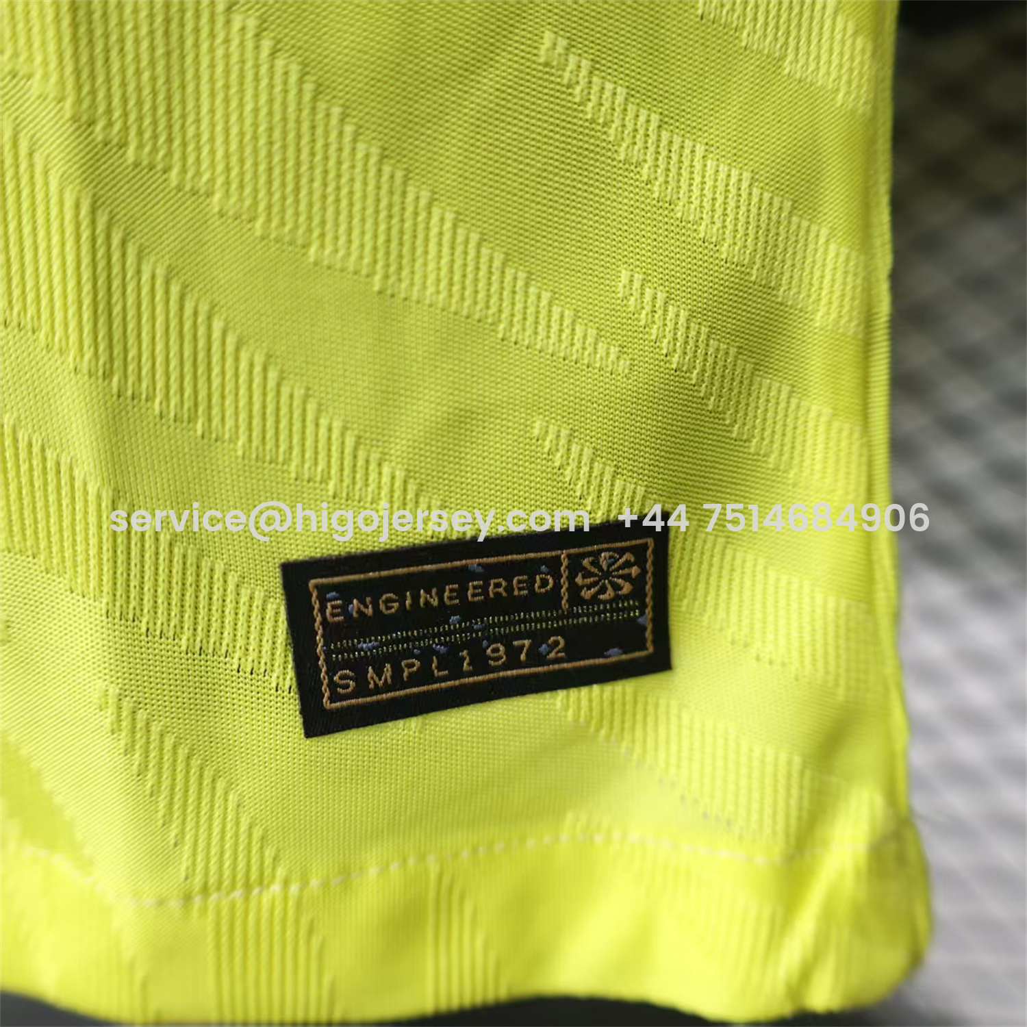 Higojerseys-Brazil 25-26 Fern Yellow Polo Jersey - Player Version